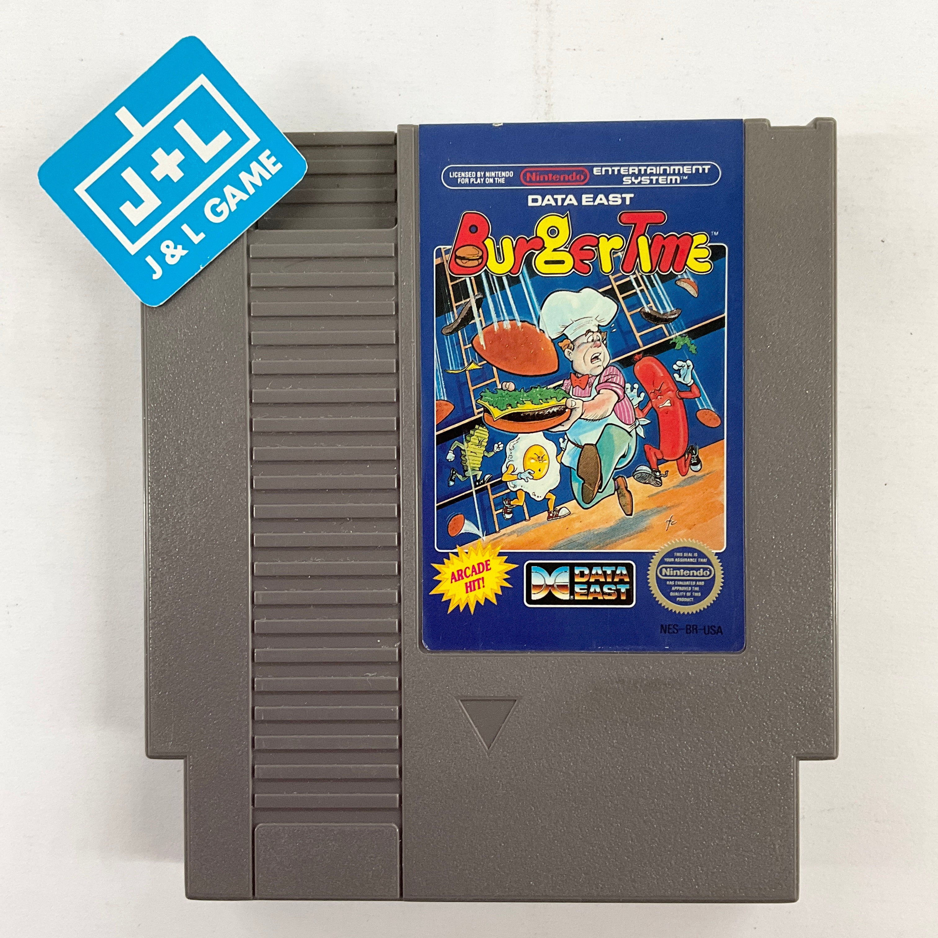 BurgerTime - (NES) Nintendo Entertainment System [Pre-Owned] Video Games Data East   