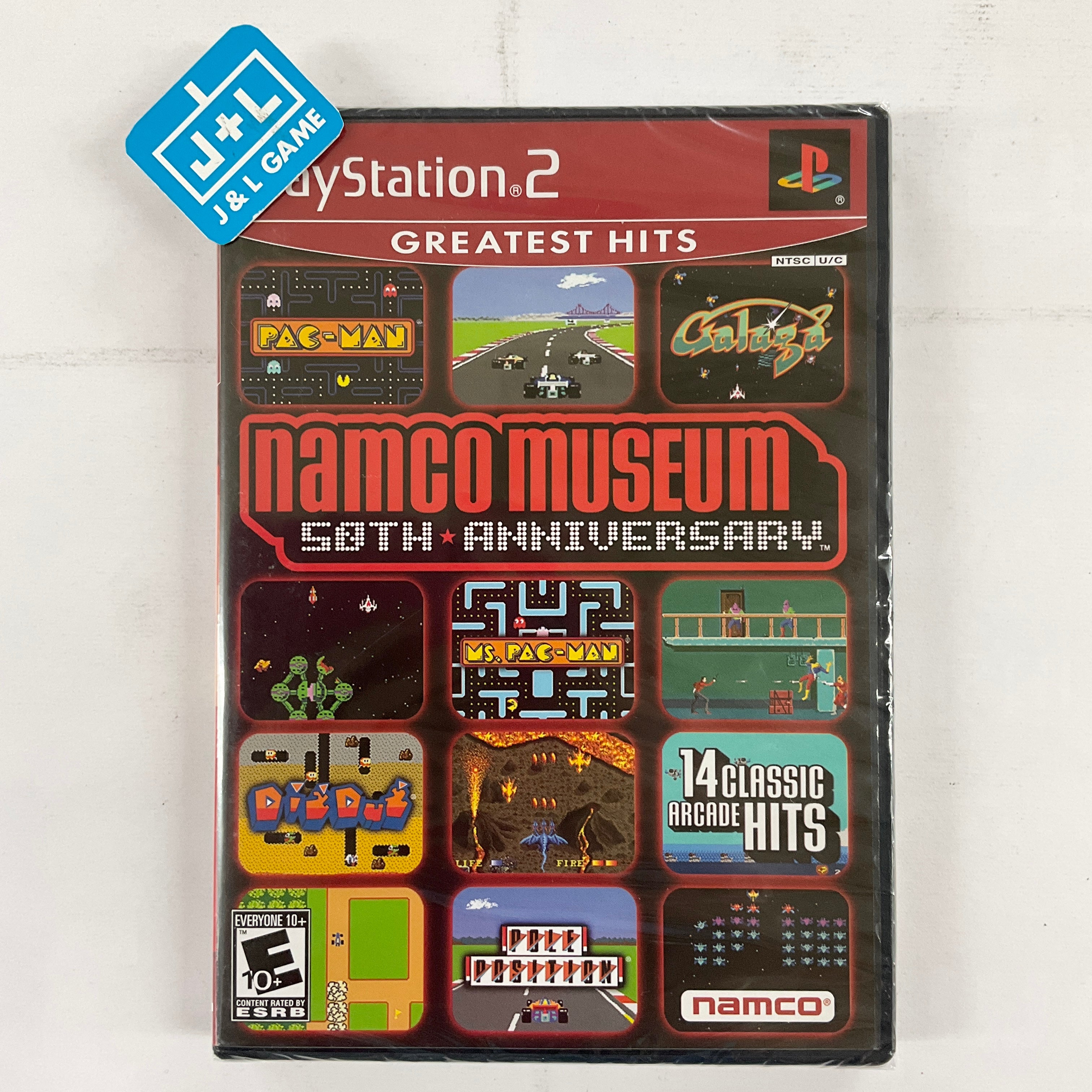 Namco Museum 50th Anniversary (Greatest Hits) - (PS2) PlayStation 2 Video Games Namco   