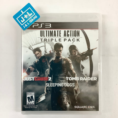 Ultimate Action Triple Pack - (PS3) PlayStation 3 Video Games Square Enix   