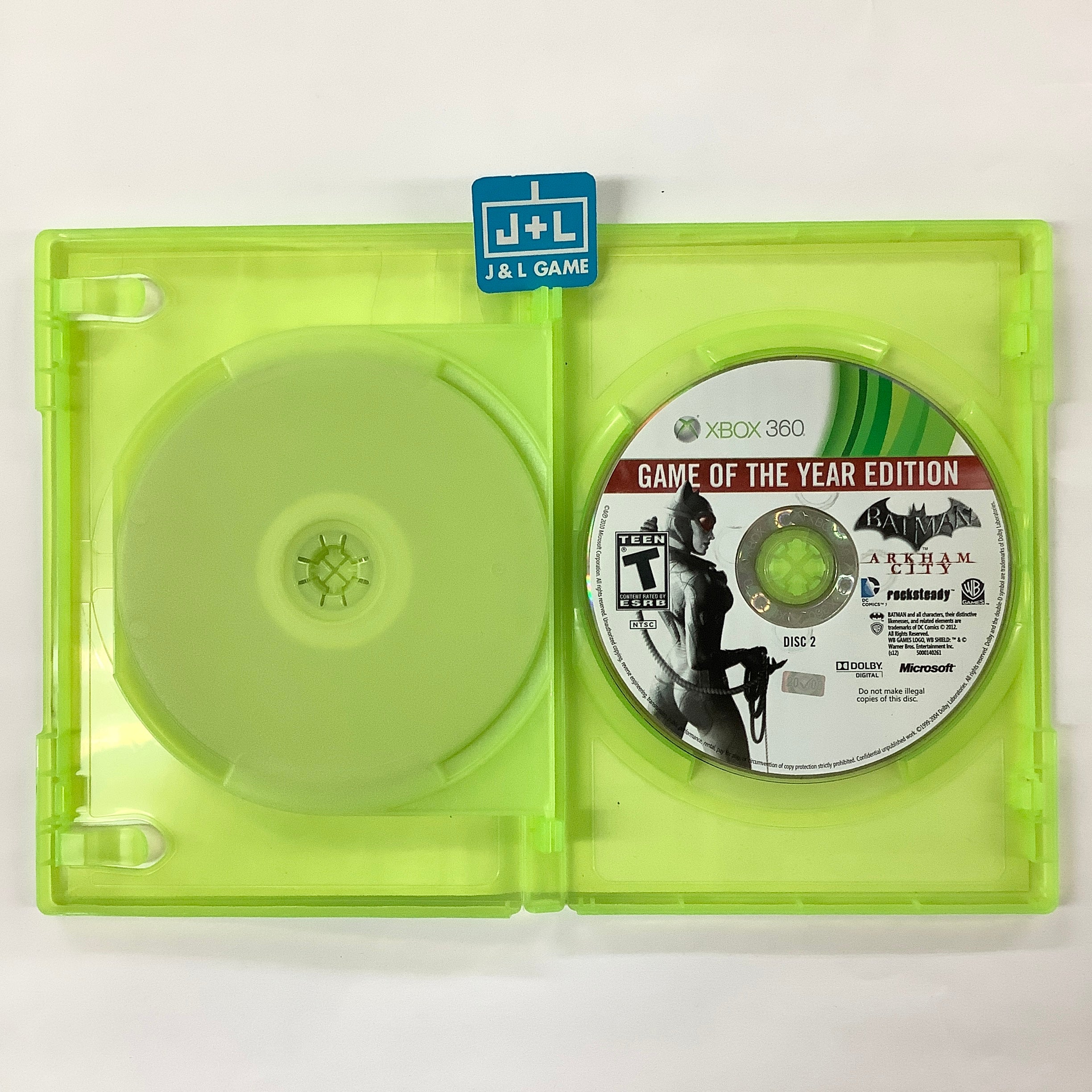 Batman: Arkham City - Game of the Year Edition - Xbox 360 [Pre-Owned] Video Games Warner Bros. Interactive Entertainment   