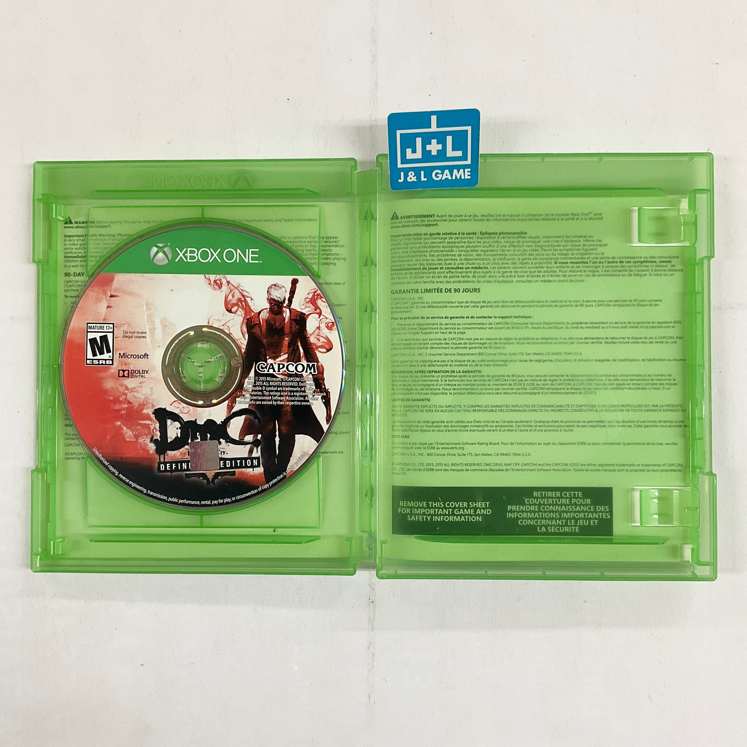 DmC Devil May Cry: Definitive Edition - (XB1) Xbox One [Pre-Owned] Video Games Capcom   