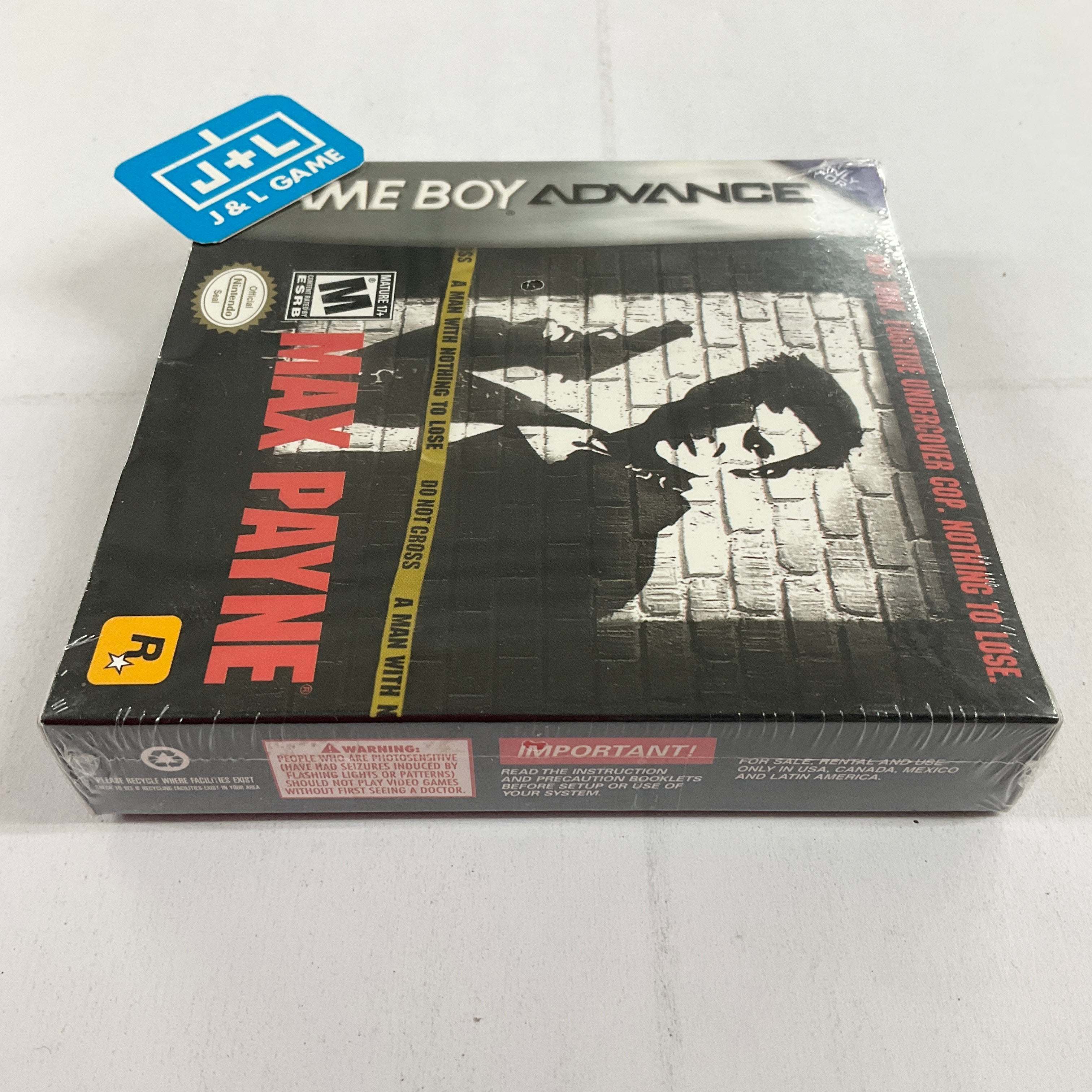 Max Payne - (GBA) Game Boy Advance Video Games Rockstar Games   