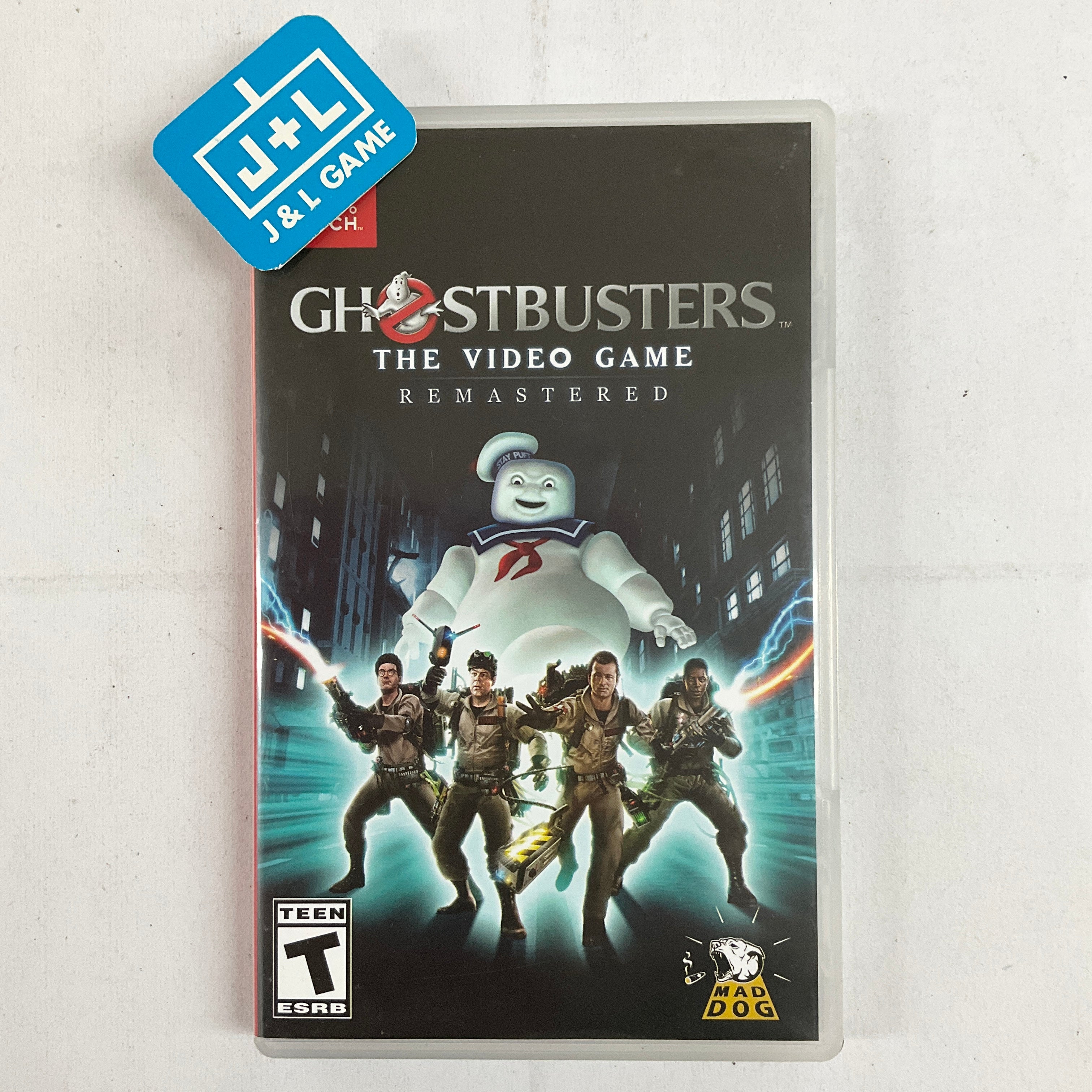 Ghostbusters: The Video Game Remastered - (NSW) Nintendo Switch [Pre-Owned] Video Games Mad Dog Games   