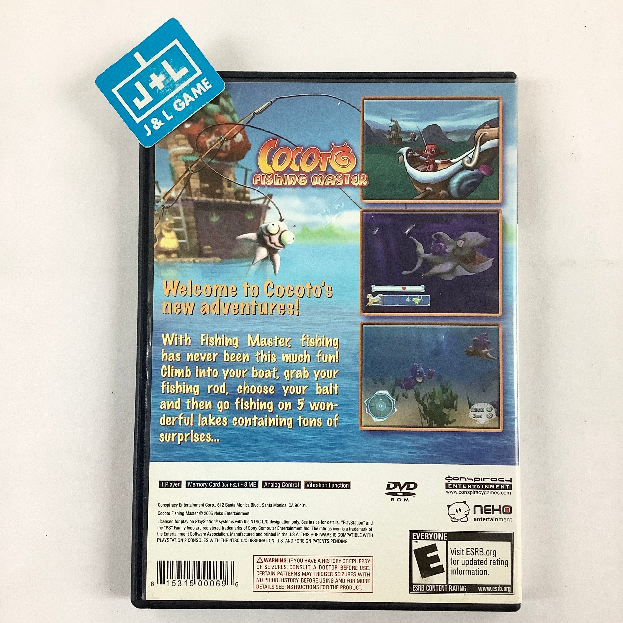 Cocoto Fishing Master - (PS2) PlayStation 2 [Pre-Owned] Video Games Conspiracy Entertainment   