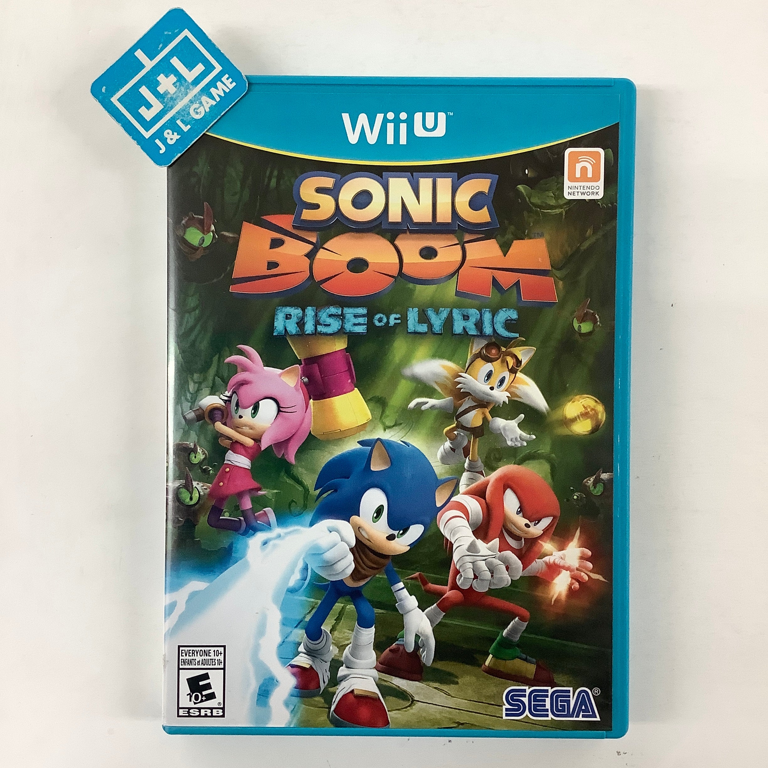 Sonic Boom: Rise of Lyric - Nintendo Wii U [Pre-Owned] Video Games Sega   