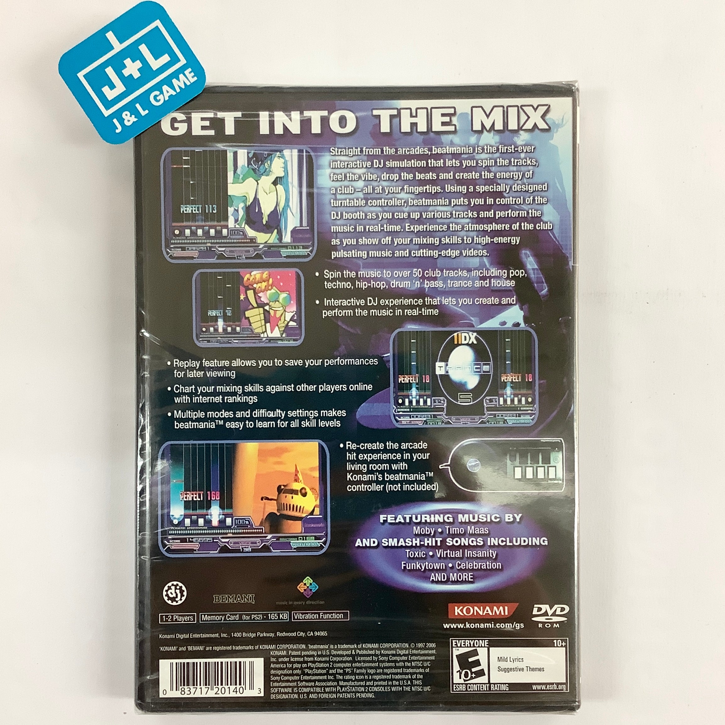 Beatmania - (PS2) PlayStation 2 Video Games Konami   