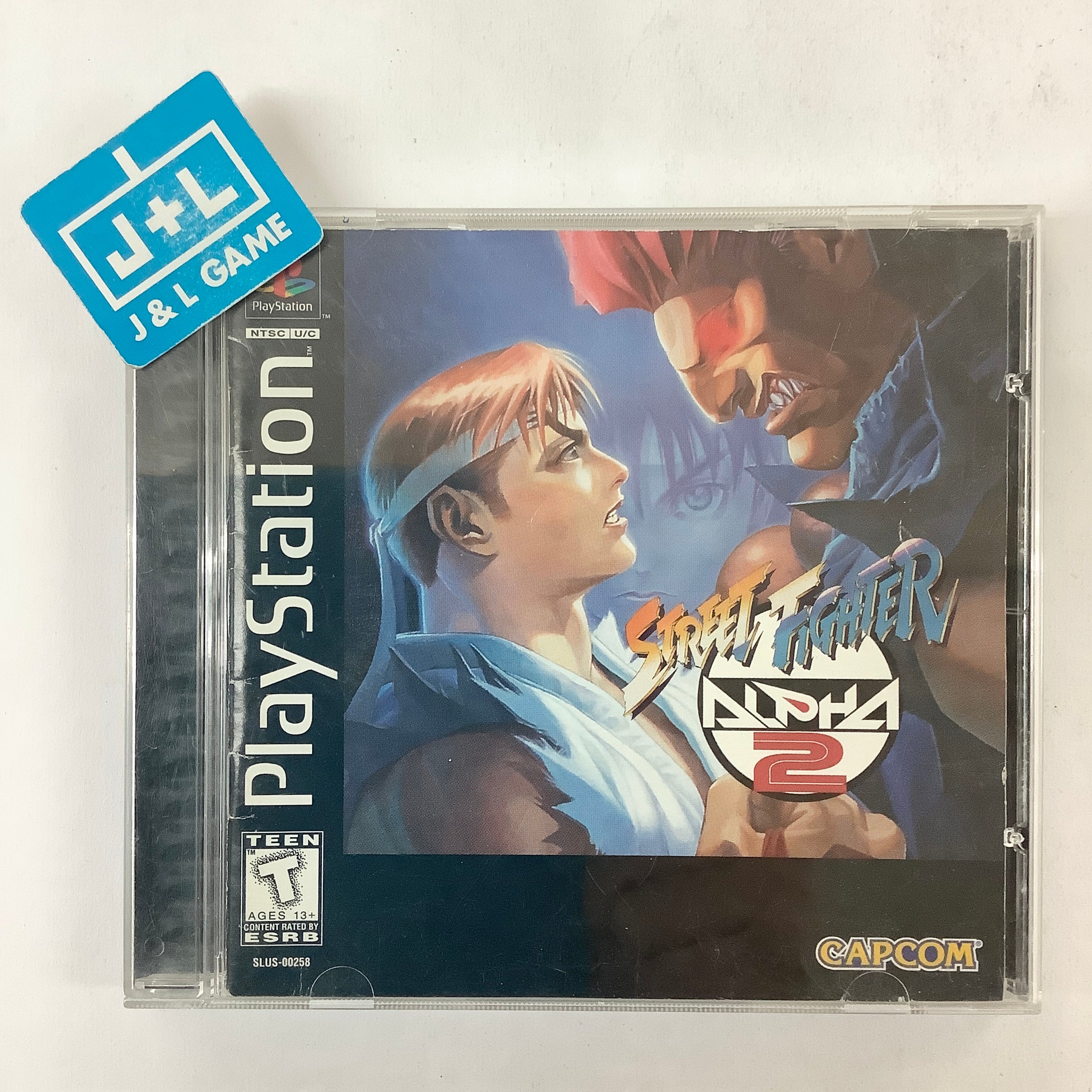 Street Fighter Alpha 2 - (PS1) PlayStation 1 [Pre-Owned] Video Games Capcom   