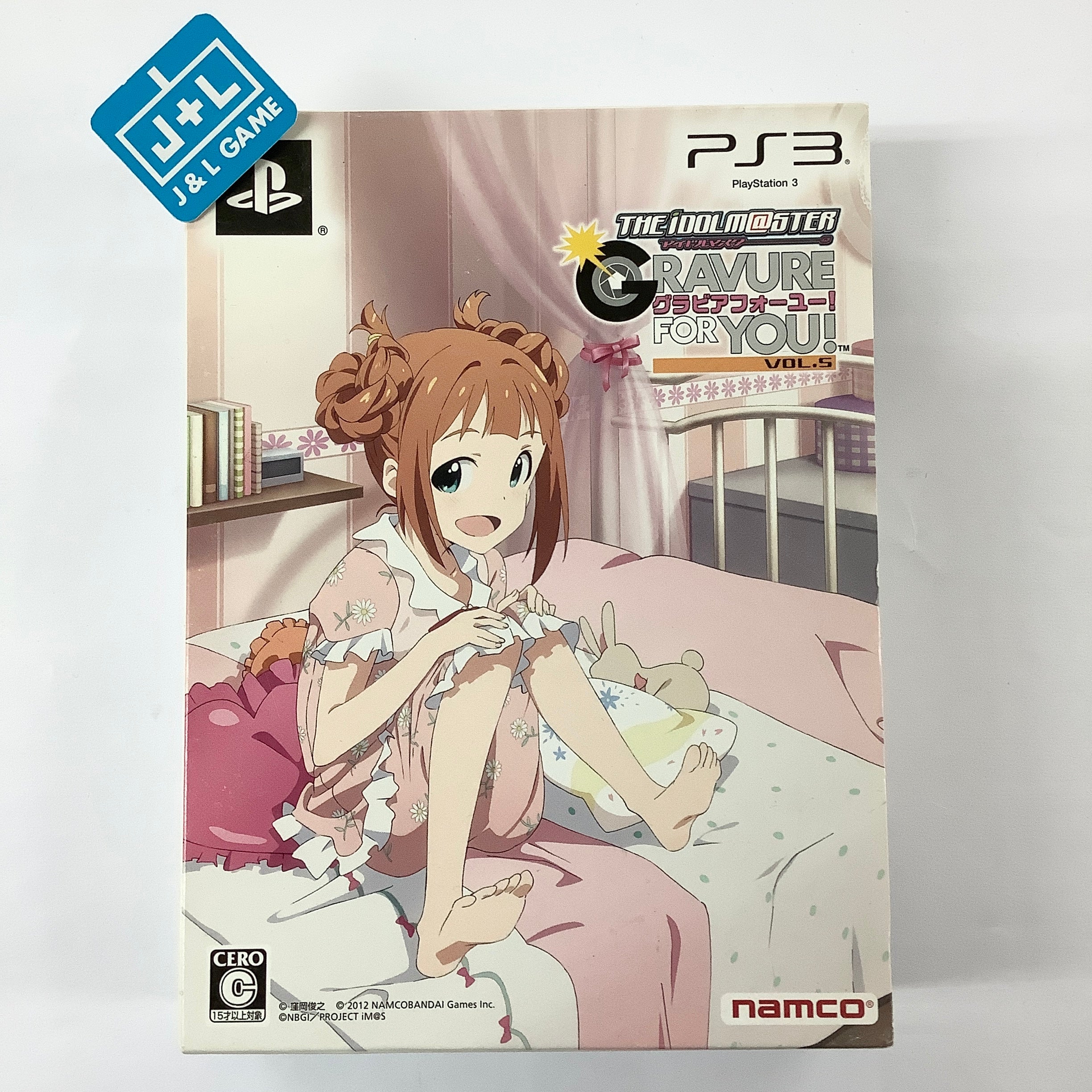 The Idolm@ster: Gravure For You! Vol. 5 - (PS3) PlayStation 3 [Pre-Owned] (Japanese Import) Video Games Bandai Namco Games   