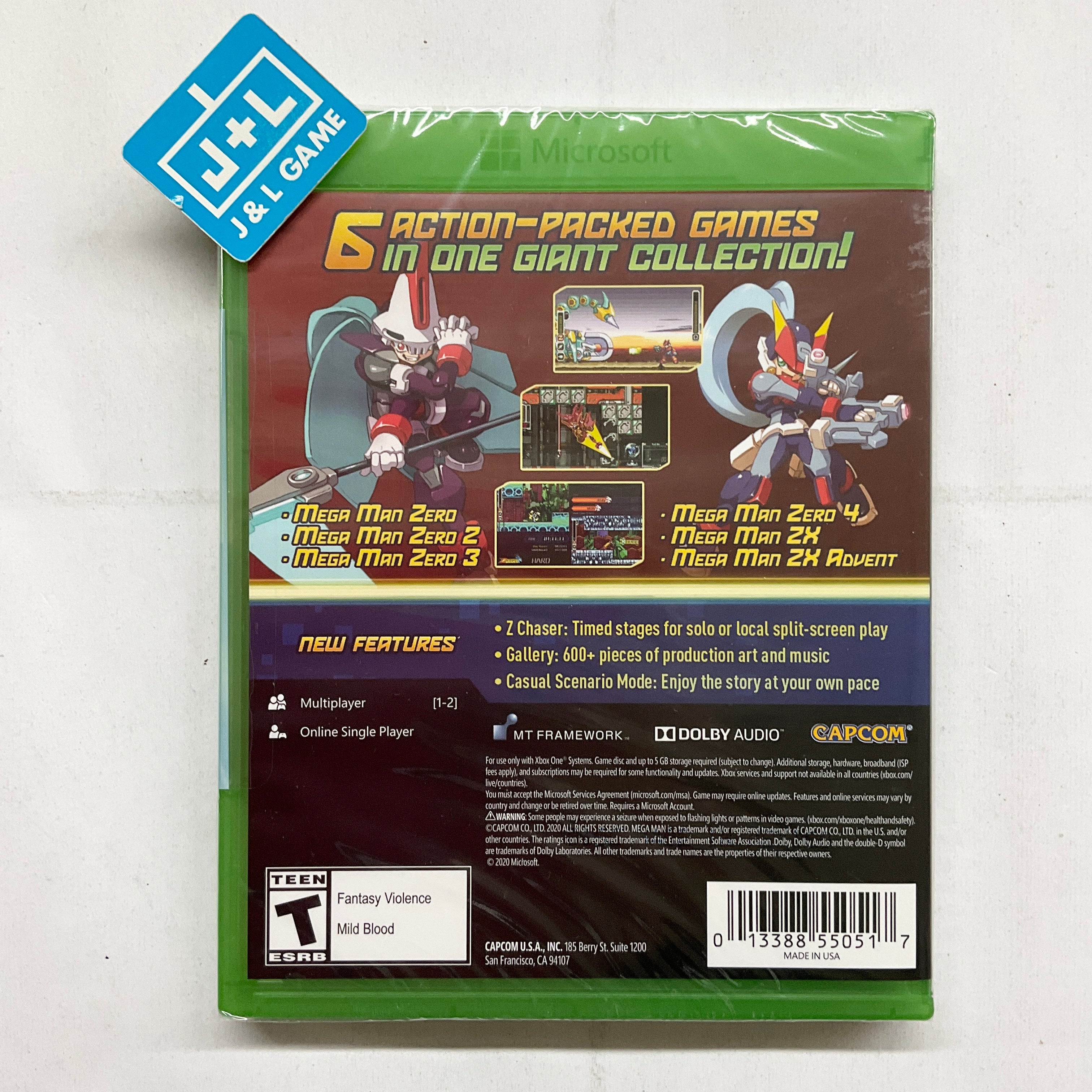 Mega Man Zero/Zx Legacy Collection - (XB1) Xbox One Video Games Capcom   