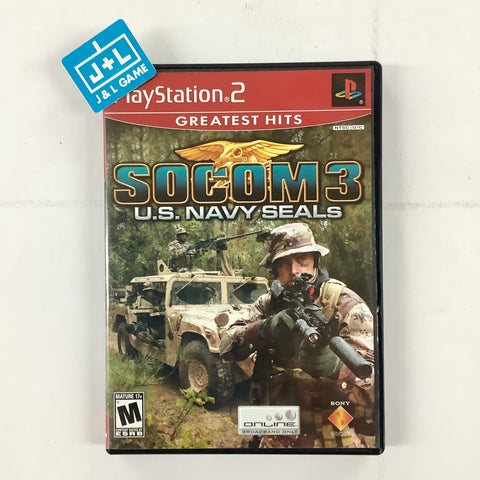 SOCOM 3: U.S. Navy SEALs (Greatest Hits) - (PS2) PlayStation 2 [Pre-Owned] Video Games SCEA   