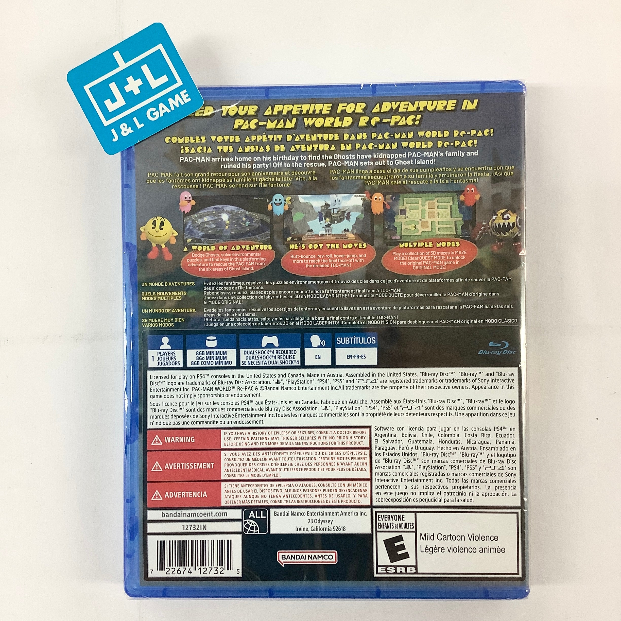 PAC-MAN World Re-PAC - (PS4) PlayStation 4 Video Games BANDAI NAMCO Entertainment   