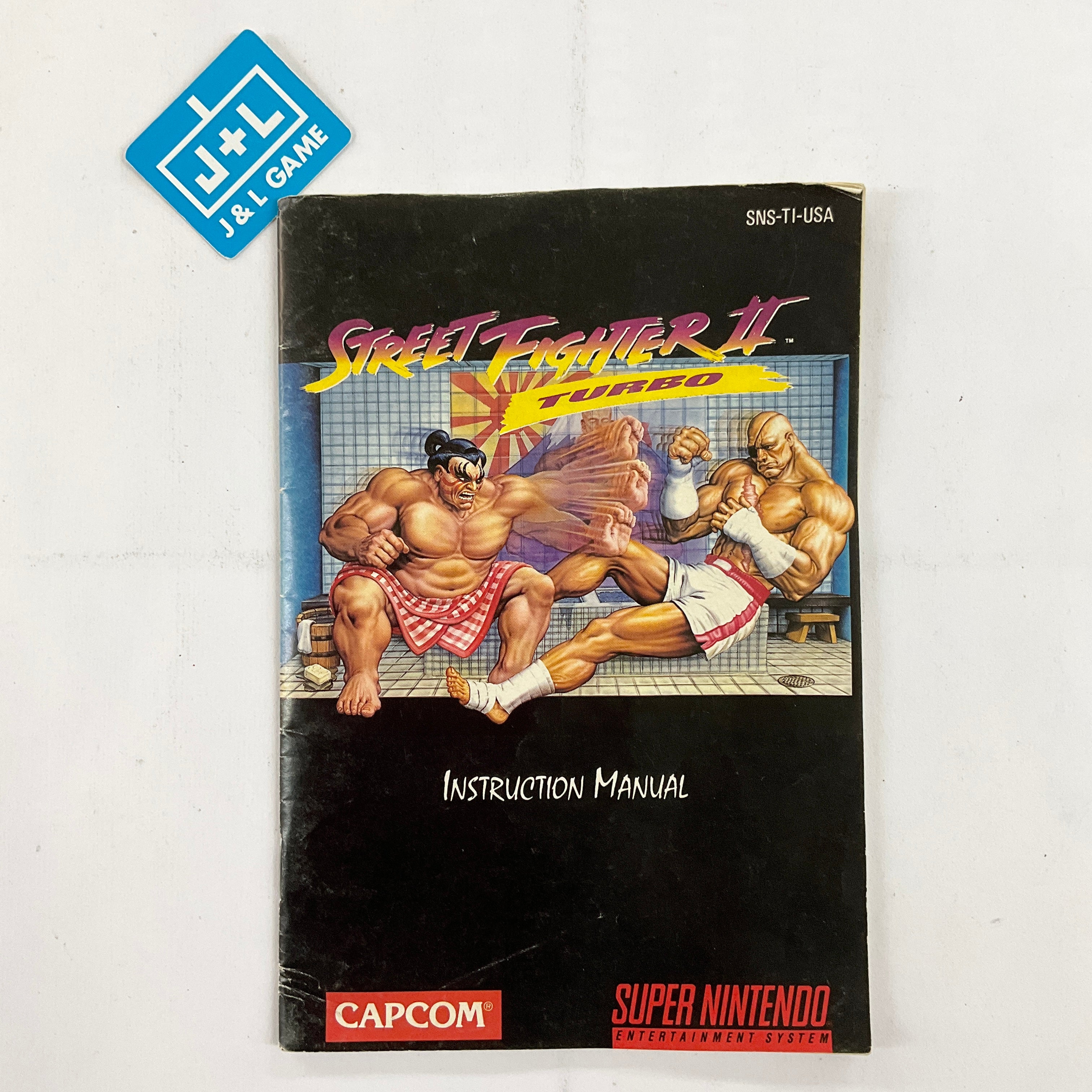 Street Fighter II Turbo - (SNES) Super Nintendo [Pre-Owned] Video Games Capcom   