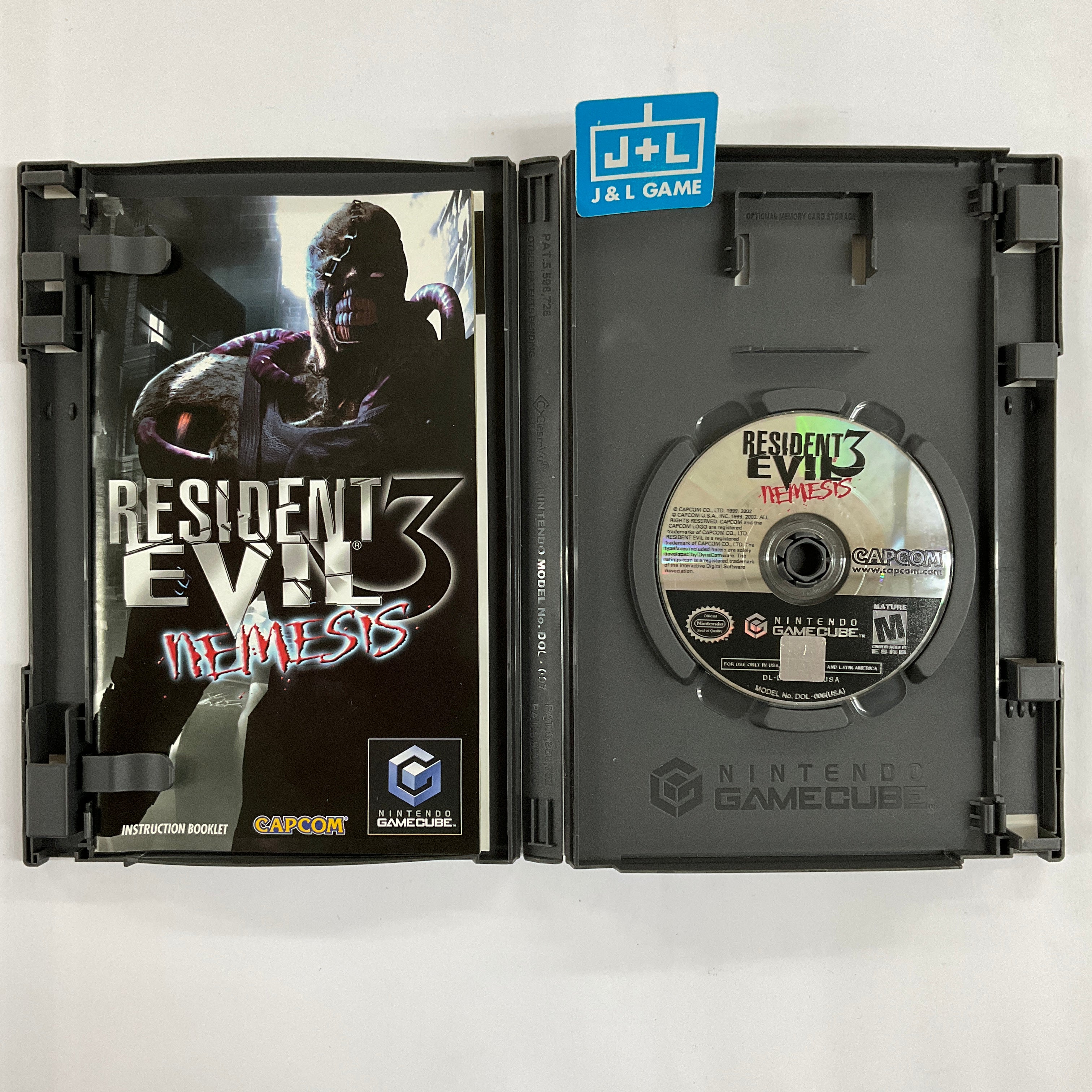 Resident Evil 3: Nemesis - (GC) GameCube [Pre-Owned] | J&L Game