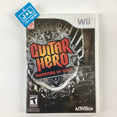 Guitar Hero: Warriors of Rock - Nintendo Wii [Pre-Owned] Video Games Activision   
