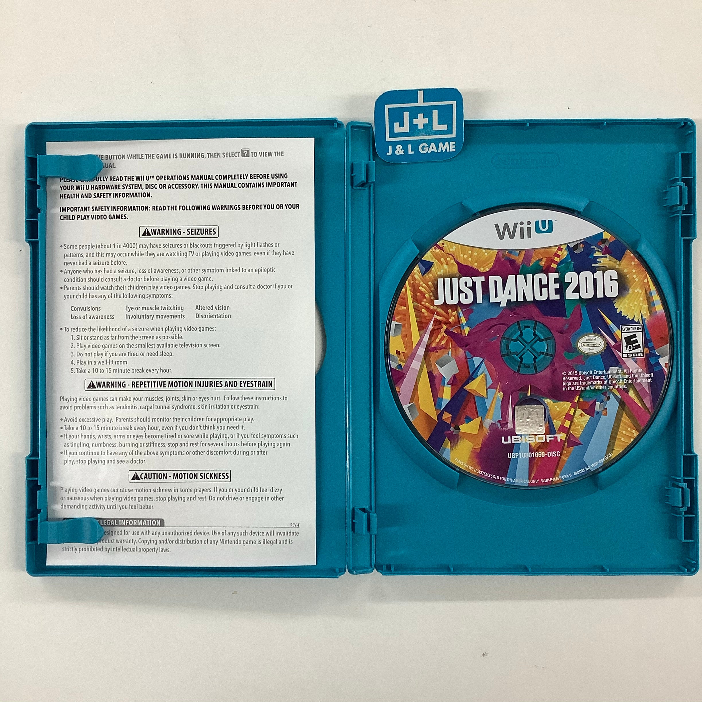 Just Dance 2016 - Nintendo Wii U [Pre-Owned] Video Games Ubisoft   