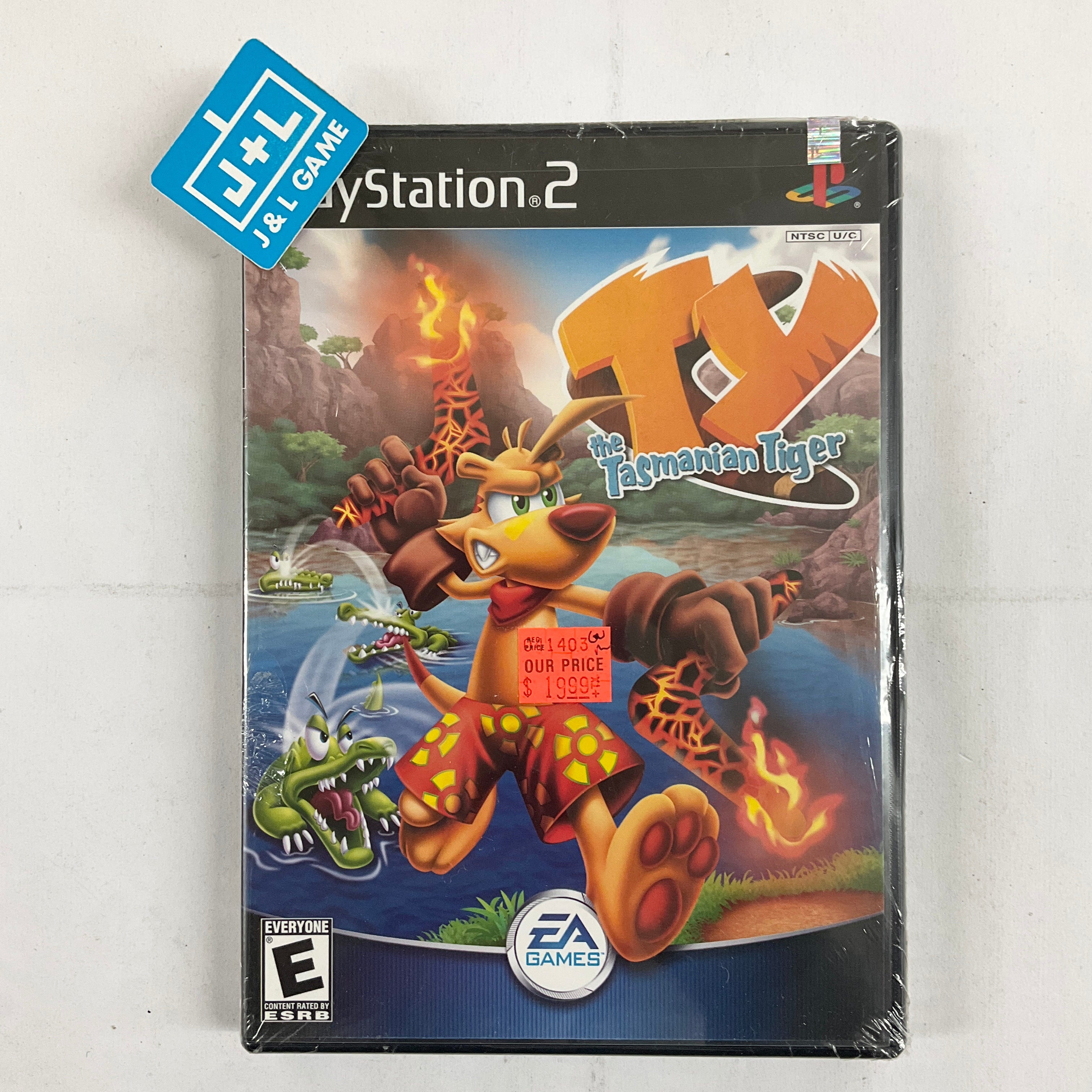 Ty the Tasmanian Tiger - (PS2) PlayStation 2 Video Games EA Games   