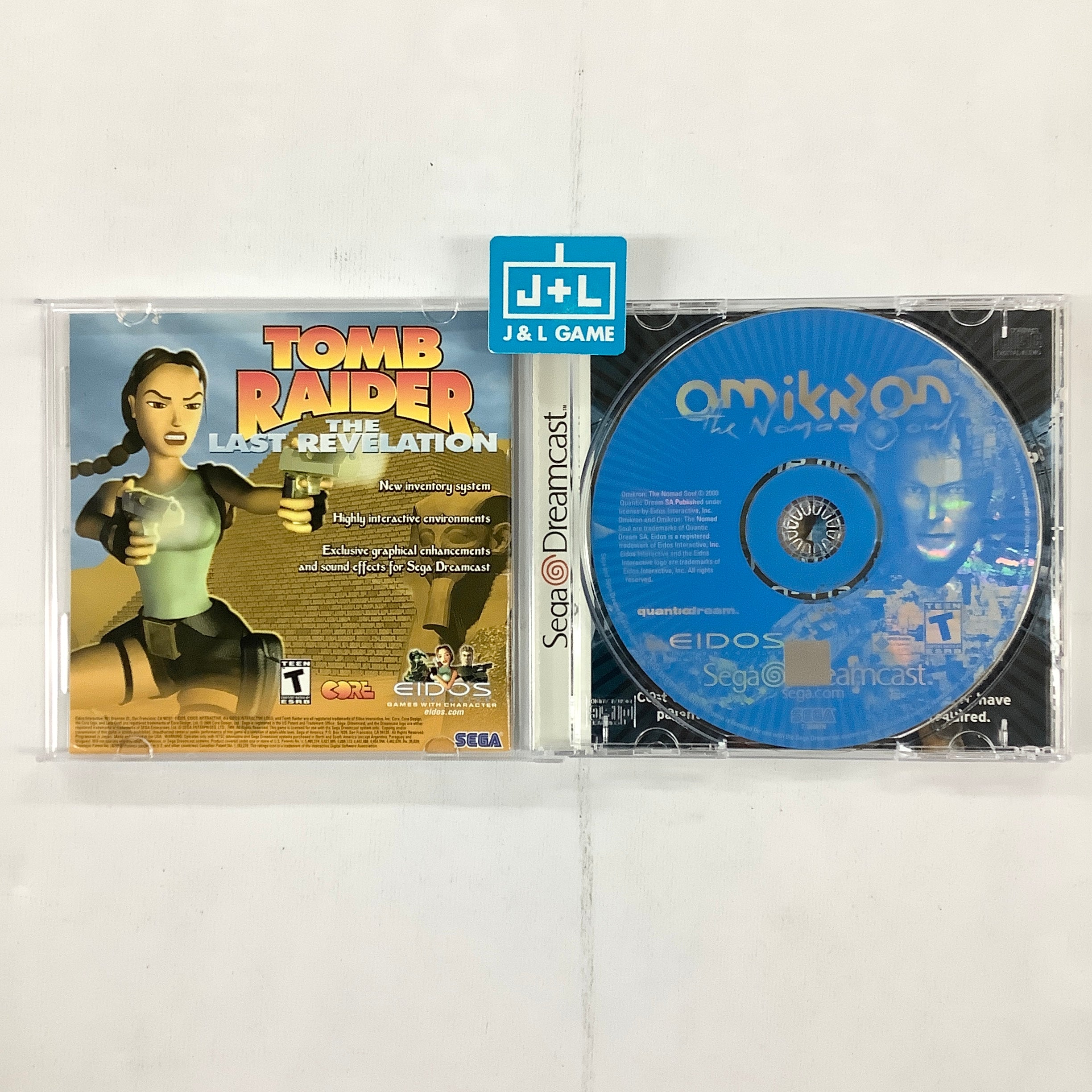 Omikron: The Nomad Soul - (DC) SEGA Dreamcast  [Pre-Owned] Video Games Eidos Interactive   
