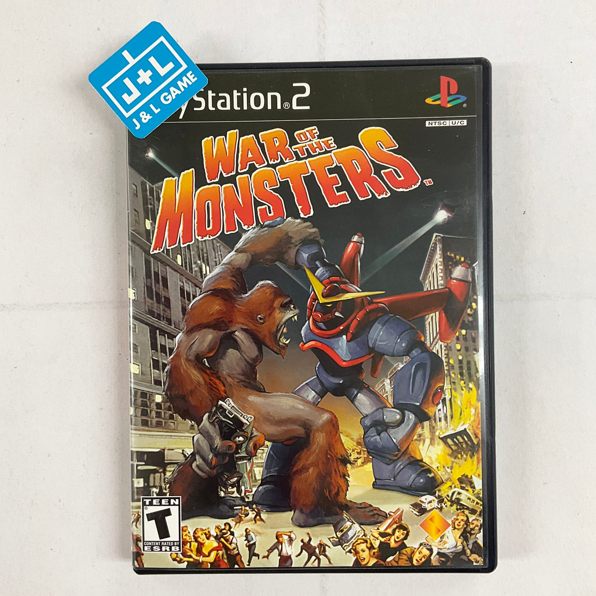 War Of The Monsters PS2 PlayStation 2 Pre Owned J L Game war-of-the-monsters-ps2-playstation-2-pre-owned-j-l-game