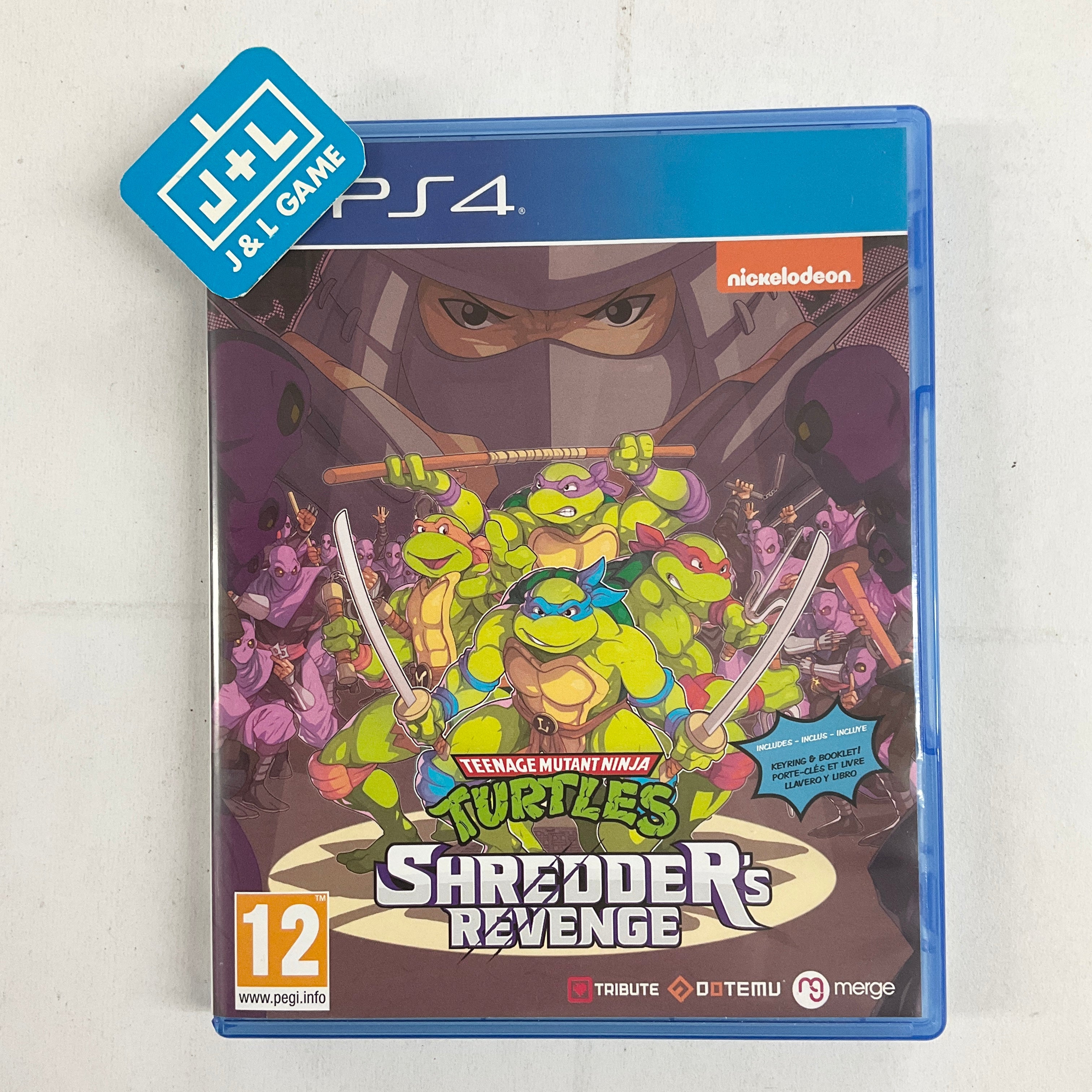 Teenage Mutant Ninja Turtles: Shredder's Revenge - (PS4) PlayStation 4 [Pre-Owned] (European Import) Video Games Merge Games   
