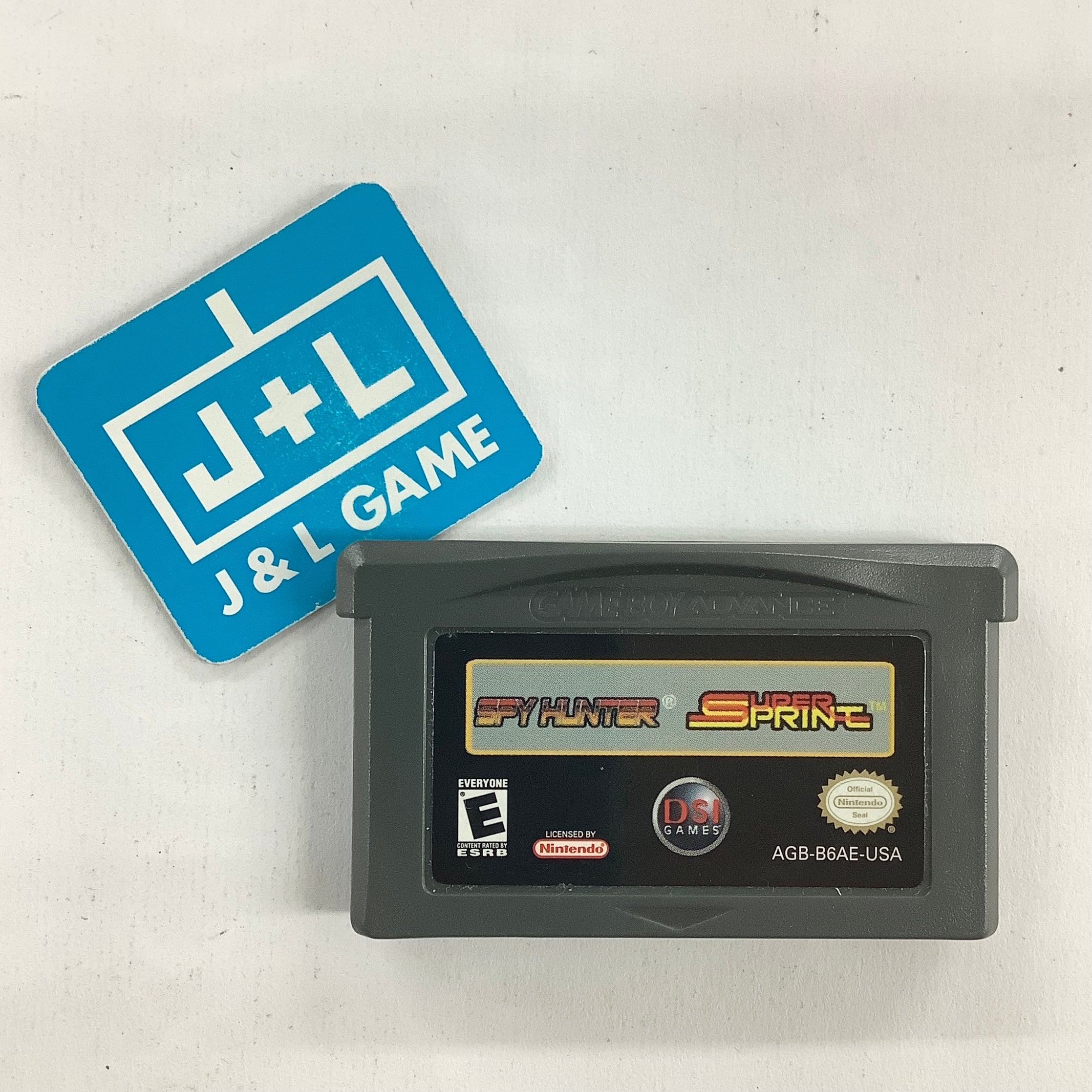 Spy Hunter / Super Sprint - (GBA) Game Boy Advance [Pre-Owned] Video Games DSI Games   