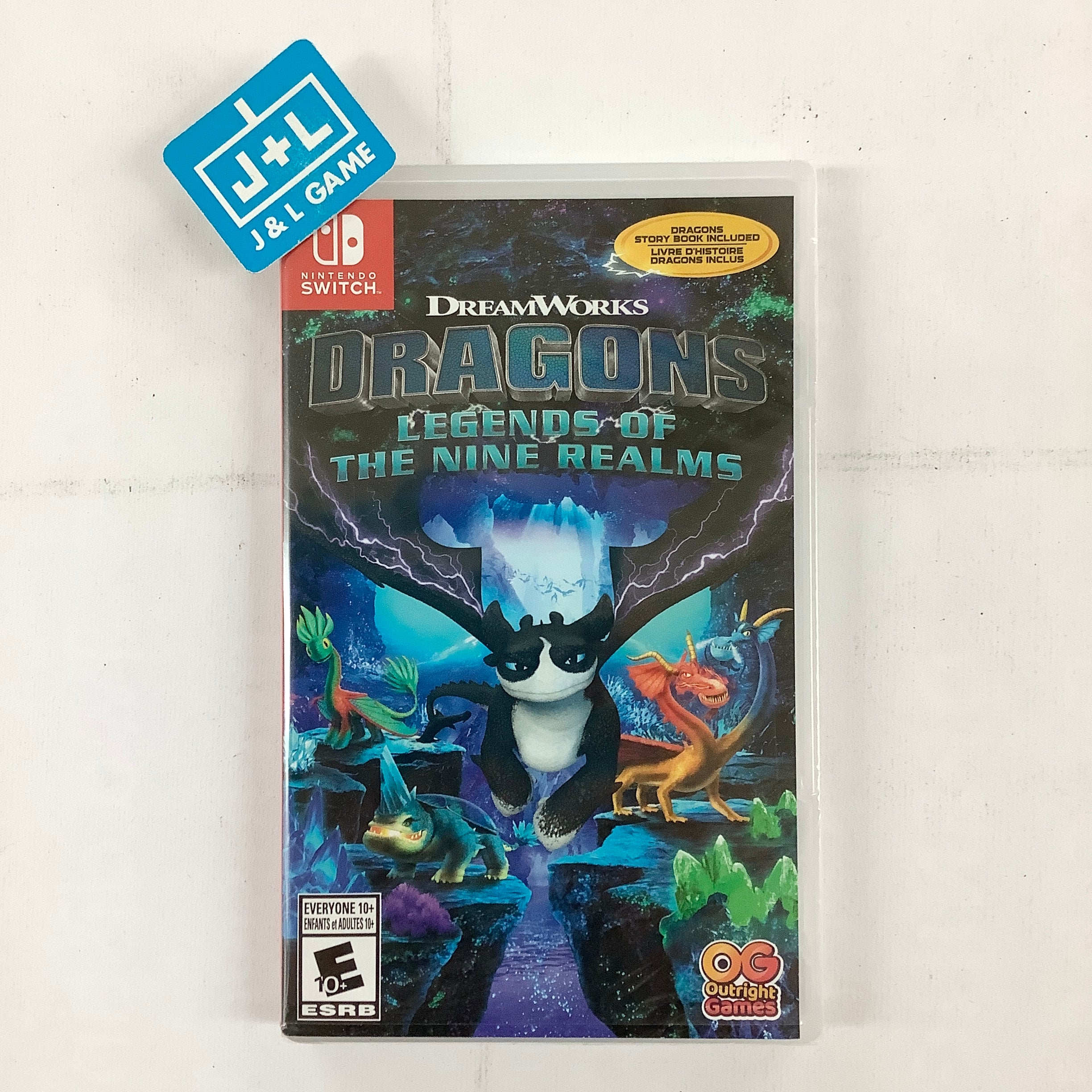 DreamWorks Dragons: Legends of the Nine Realms - (NSW) Nintendo Switch Video Games Outright Games   