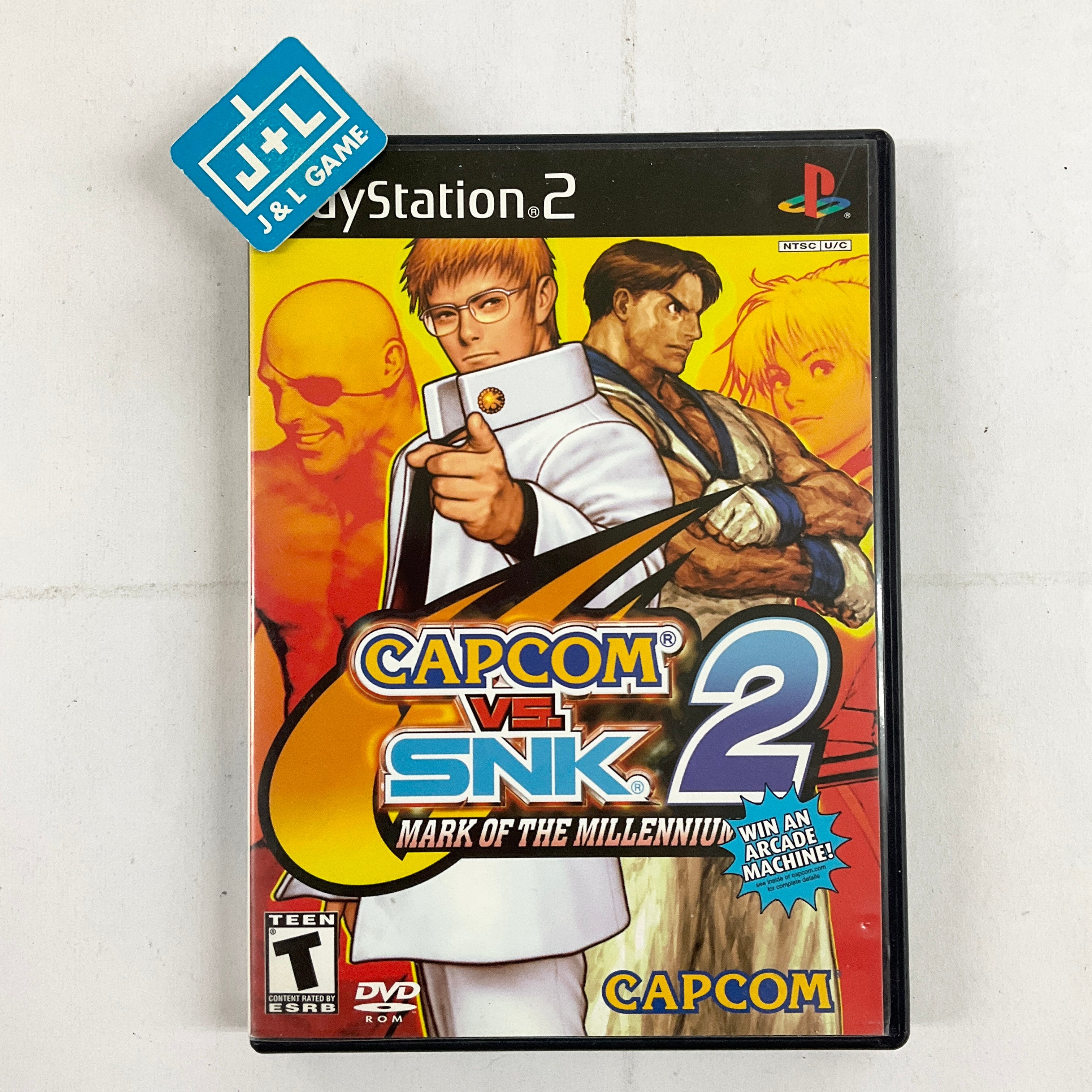 2001 Capcom vs. SNK Mark of the Millennium Retro Video Game