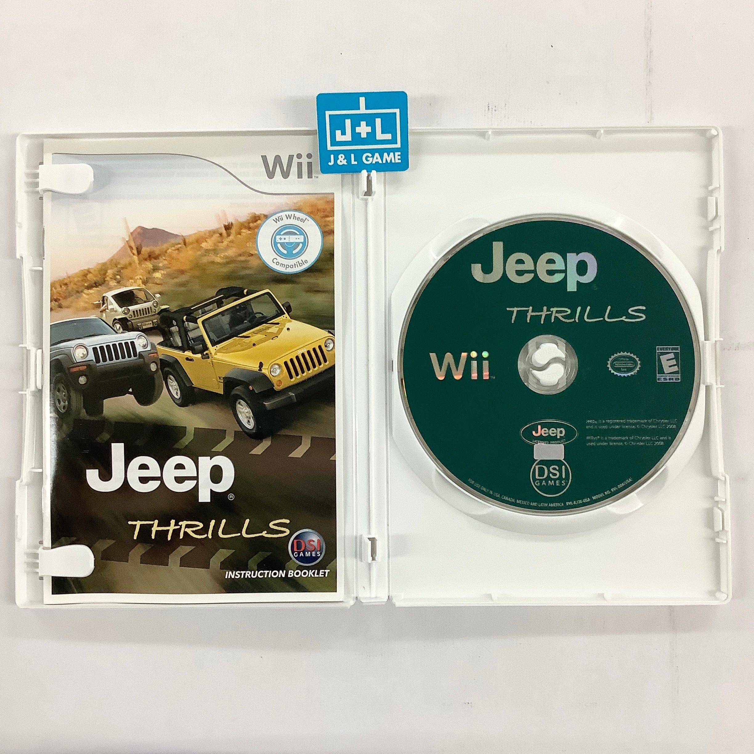 Jeep Thrills - Nintendo Wii [Pre-Owned] Video Games DSI Games   