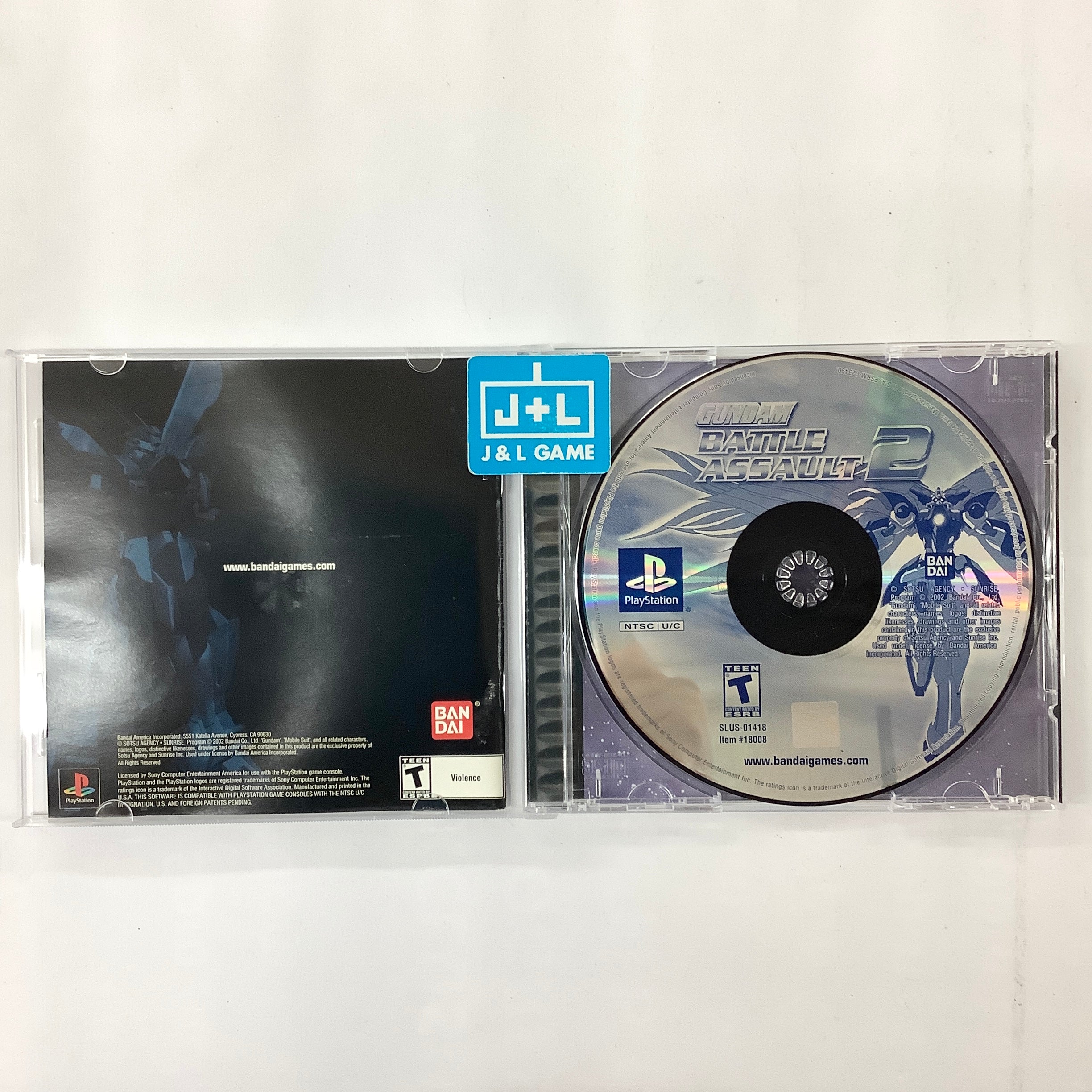 Gundam: Battle Assault 2 - (PS1) PlayStation 1 [Pre-Owned] Video Games Bandai   