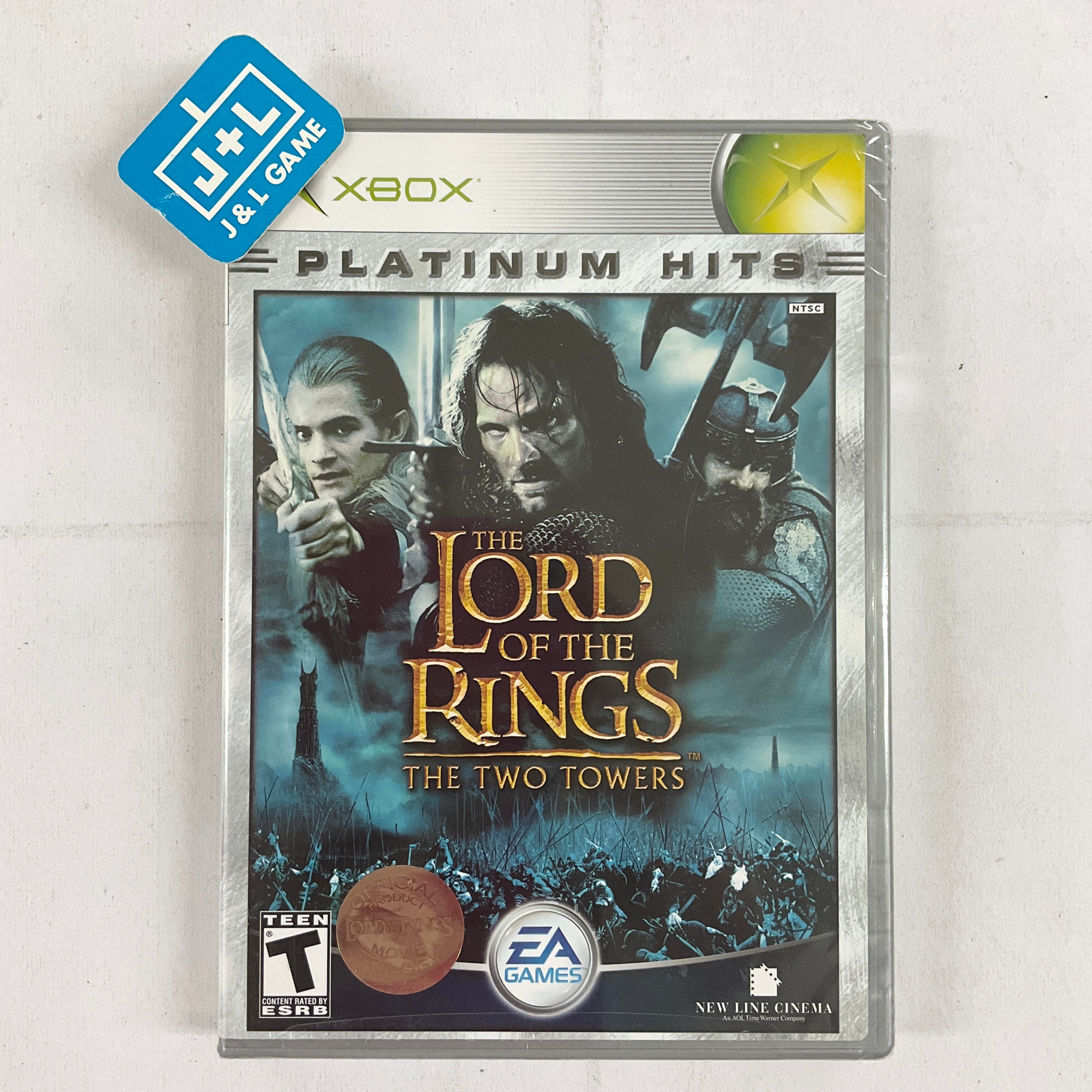 The Lord of the Rings: The Two Towers (Platinum Hits) - (XB) Xbox Video Games EA Games   