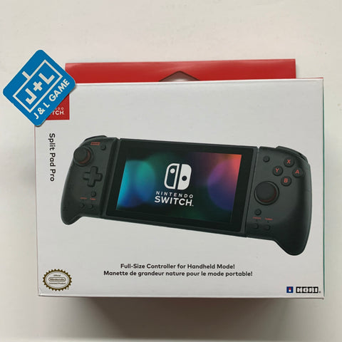 Hori Nintendo Switch Split Pad Pro (Translusent Black) Ergonomic Controller - (NSW) Nintendo Switch Accessories HORI   