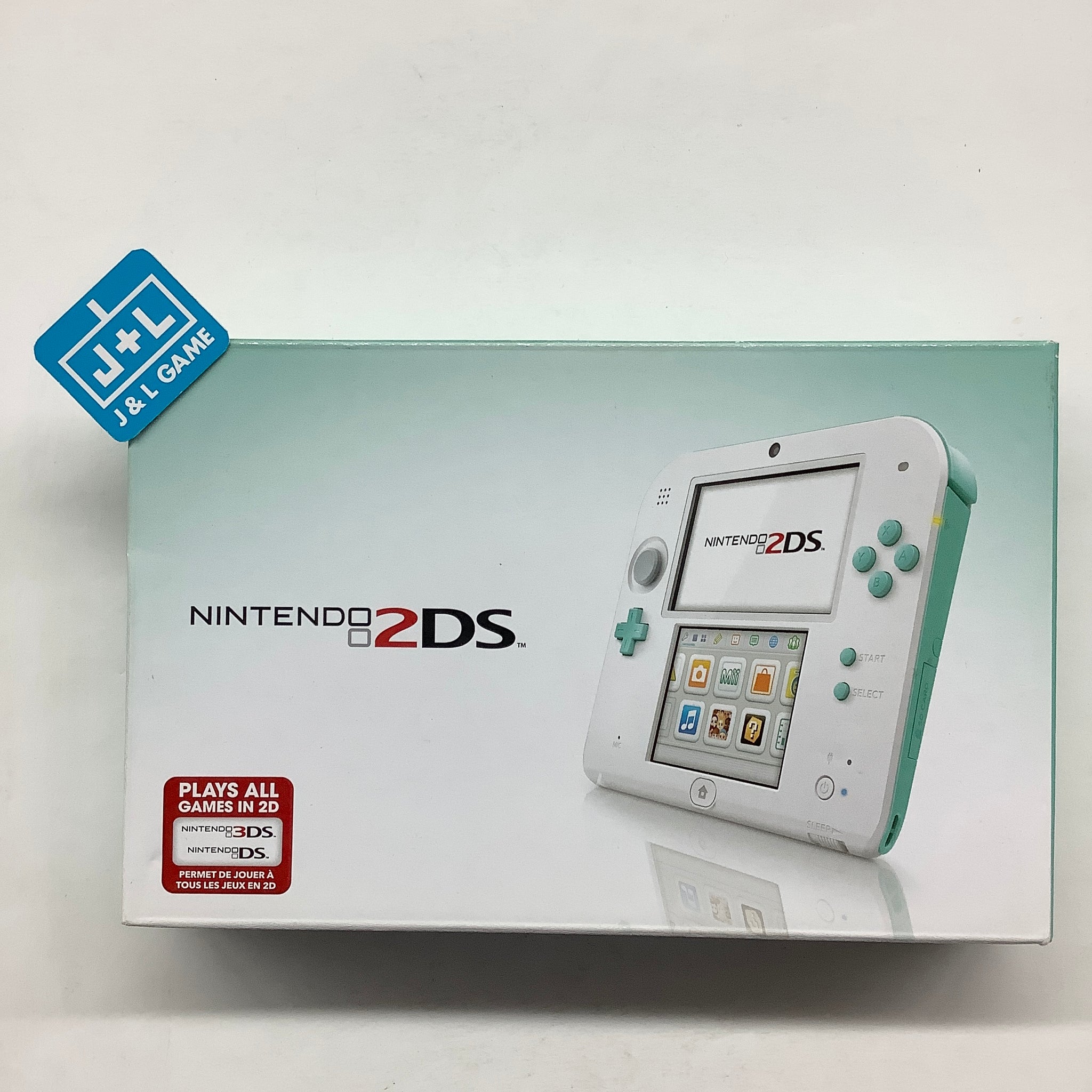 Nintendo 2DS Console (Sea Green) - Nintendo 3DS J&L Video Games New