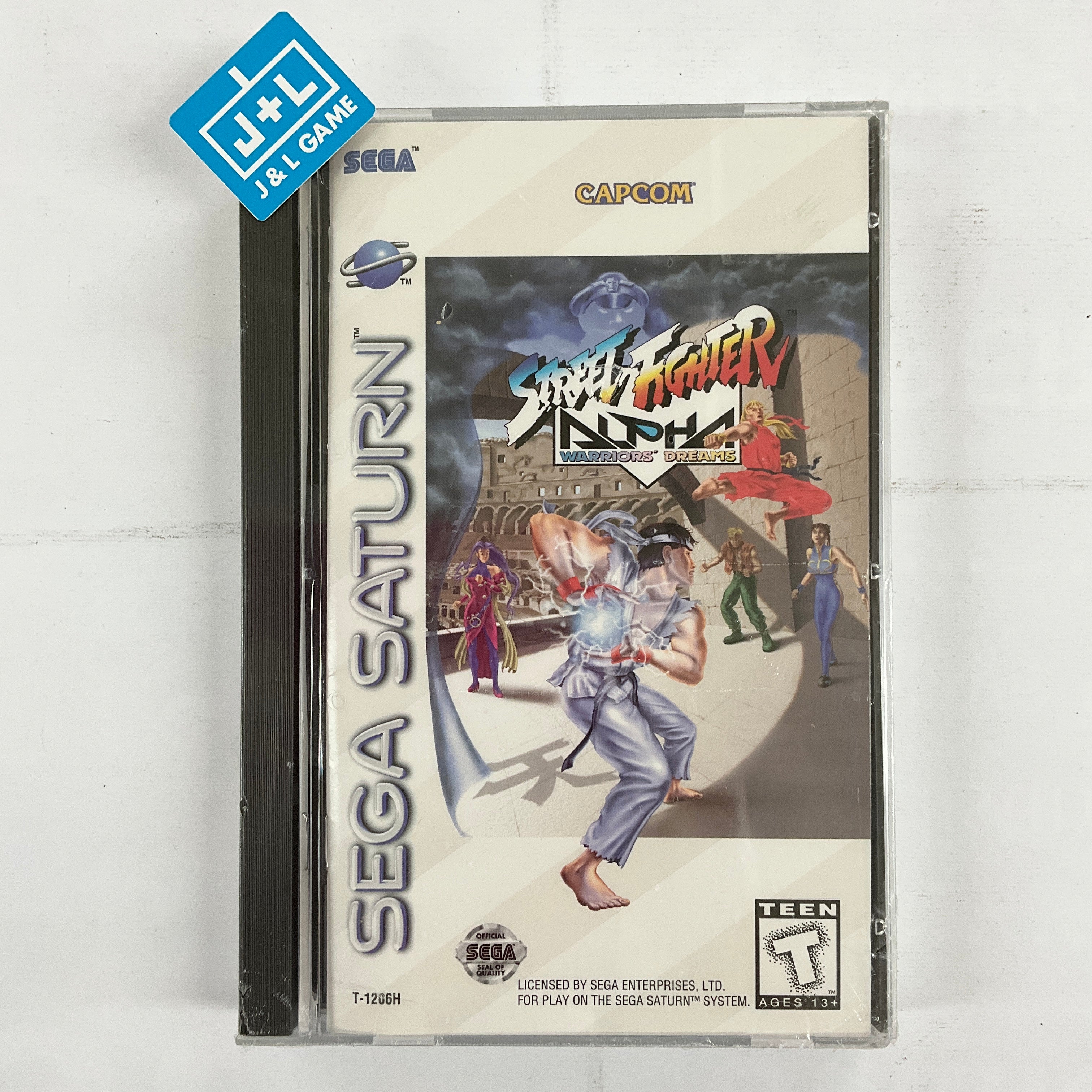 Street Fighter Alpha: Warriors' Dreams - (SS) SEGA Saturn Video Games Capcom   