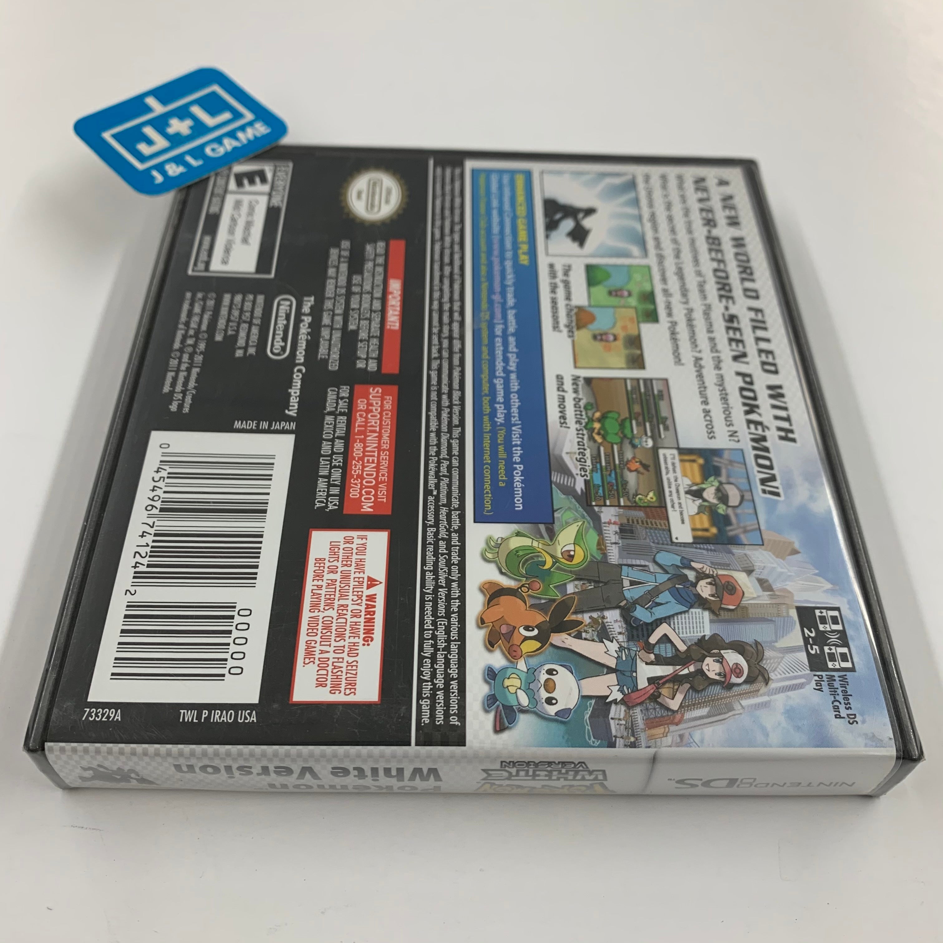 Pokemon White Version - (NDS) Nintendo DS Video Games Nintendo   