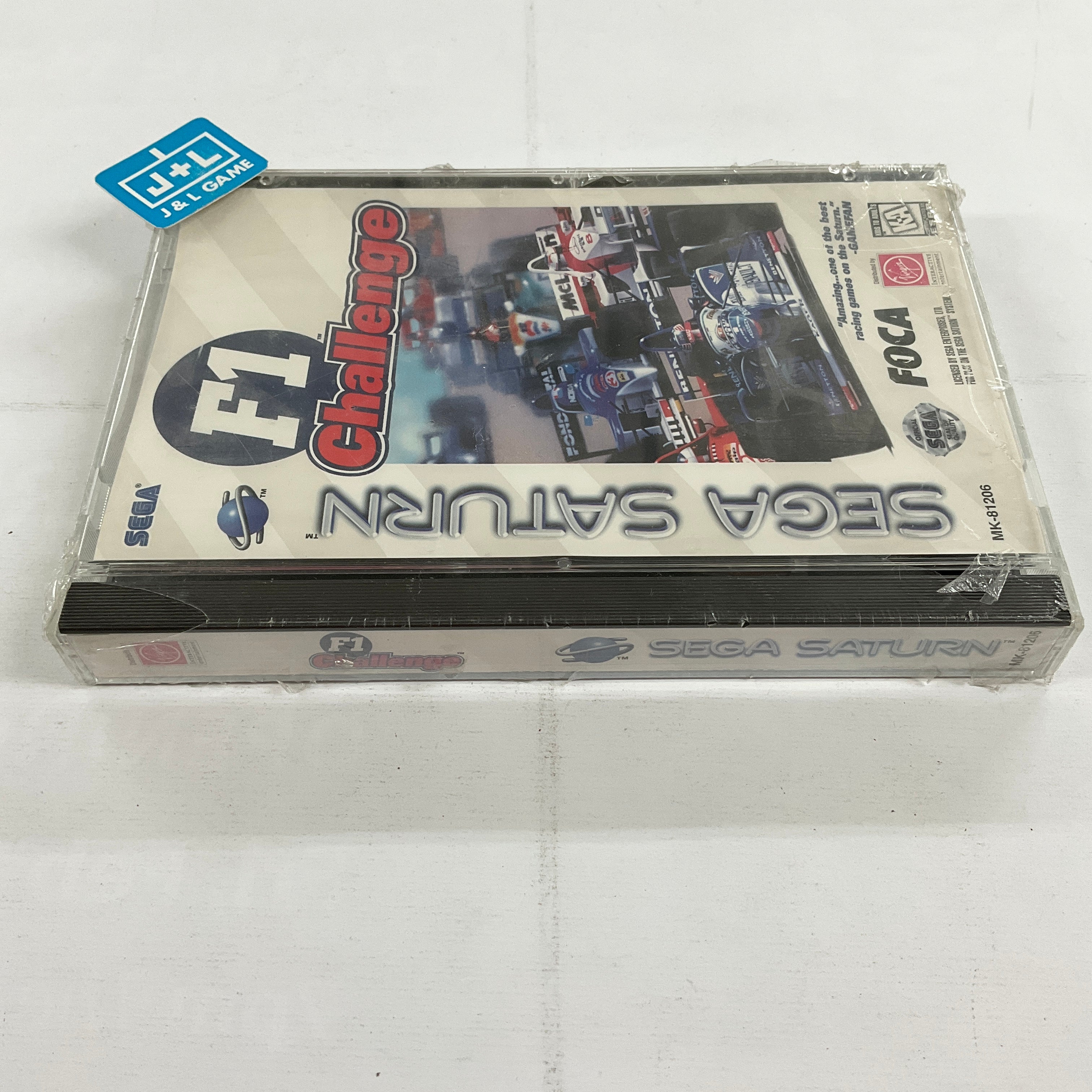 F1 Challenge - (SS) SEGA Saturn Video Games Virgin Interactive   