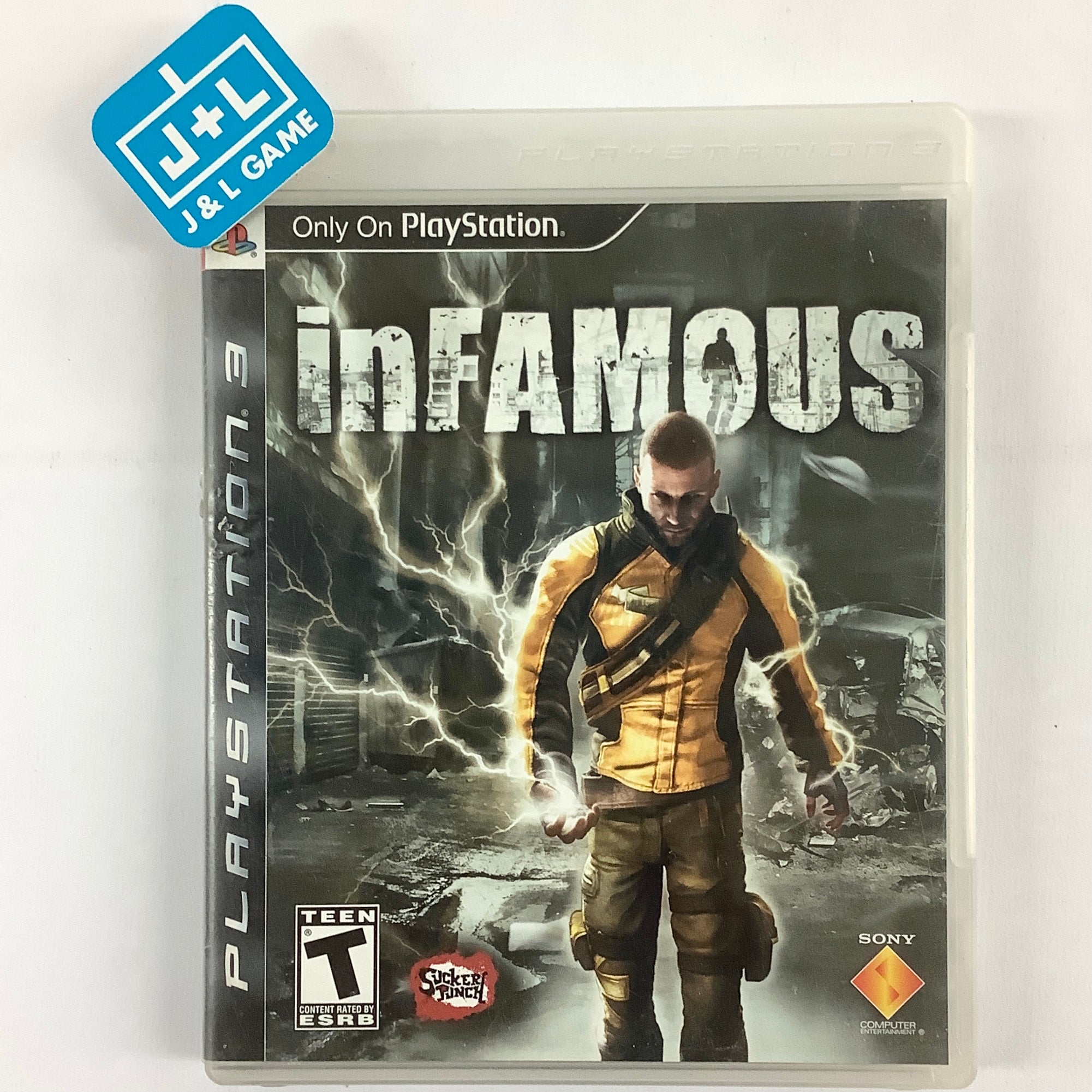 inFamous - (PS3) PlayStation 3 [Pre-Owned] Video Games SCEA   