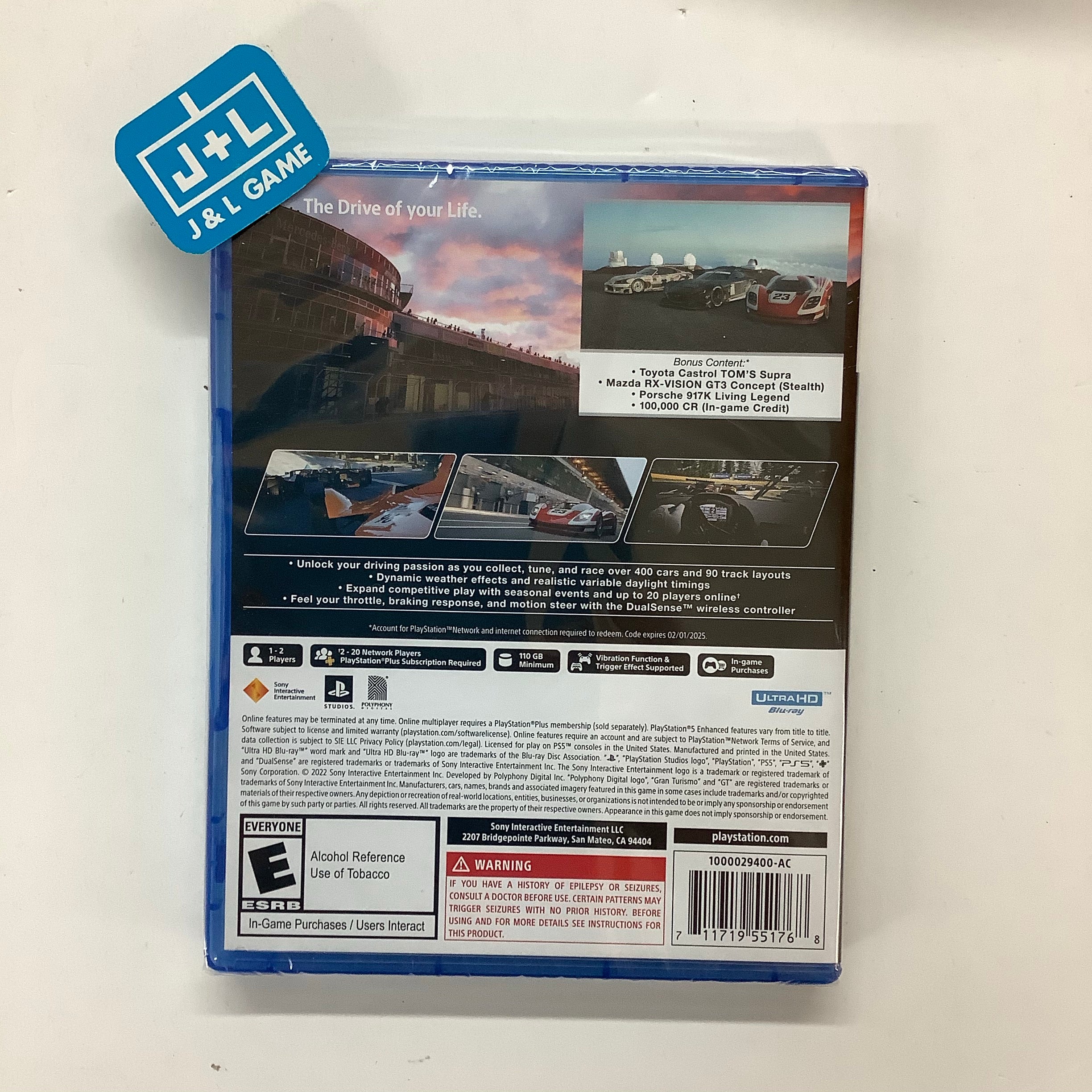 Gran Turismo 7 Launch Edition - (PS5) PlayStation 5 Video Games PlayStation Studios   