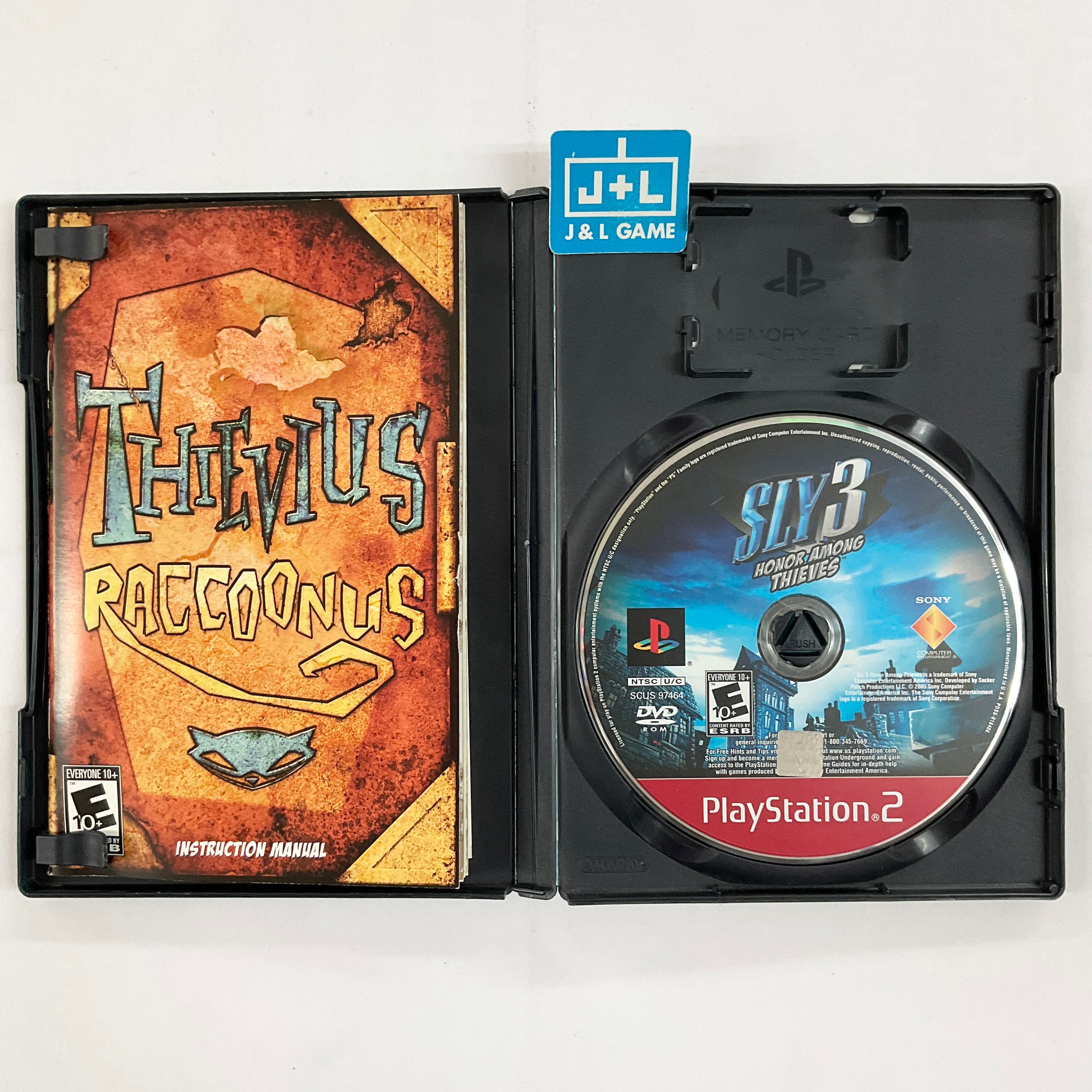 Sly 3: Honor Among Thieves (Greatest Hits) - (PS2) PlayStation 2 [Pre-Owned] Video Games SCEA   