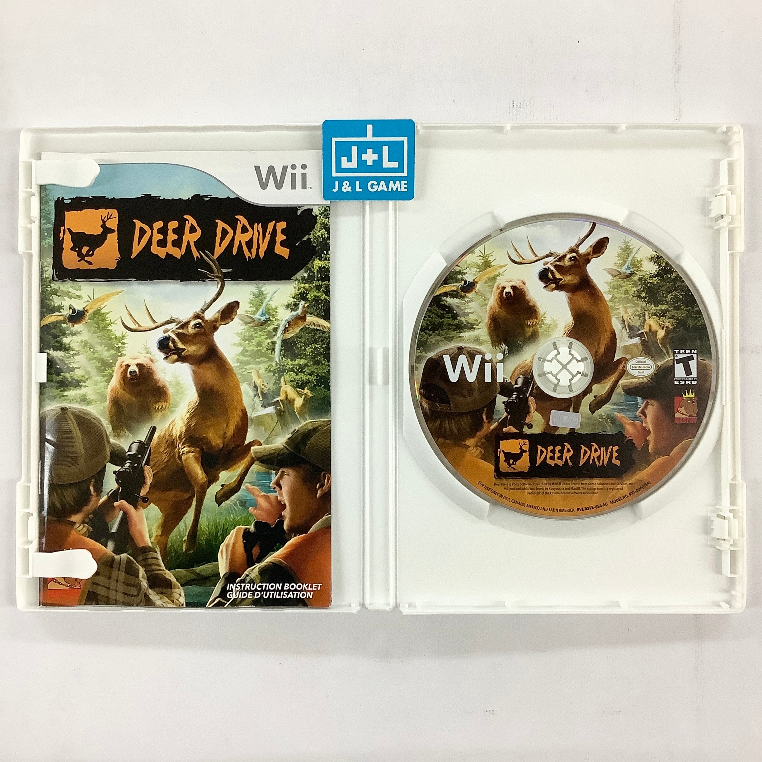 Deer Drive - Nintendo Wii [Pre-Owned] Video Games Mastiff   