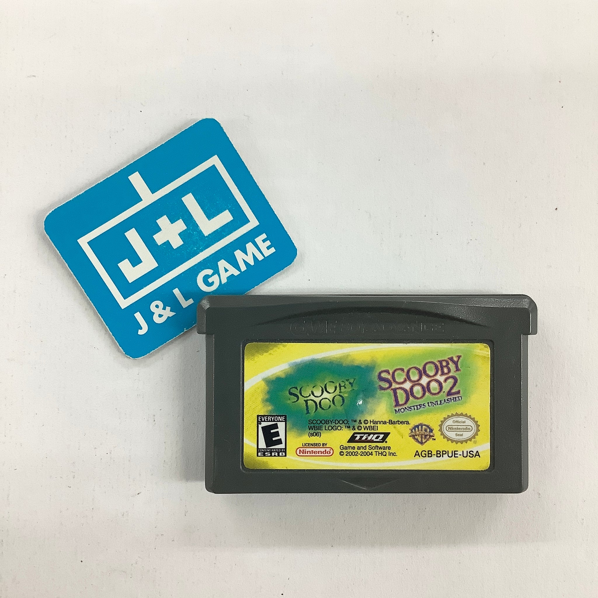 2 Games in 1 Double Pack: Scooby-Doo / Scooby-Doo 2: Monsters Unleashed - (GBA) Game Boy Advance [Pre-Owned] Video Games THQ   