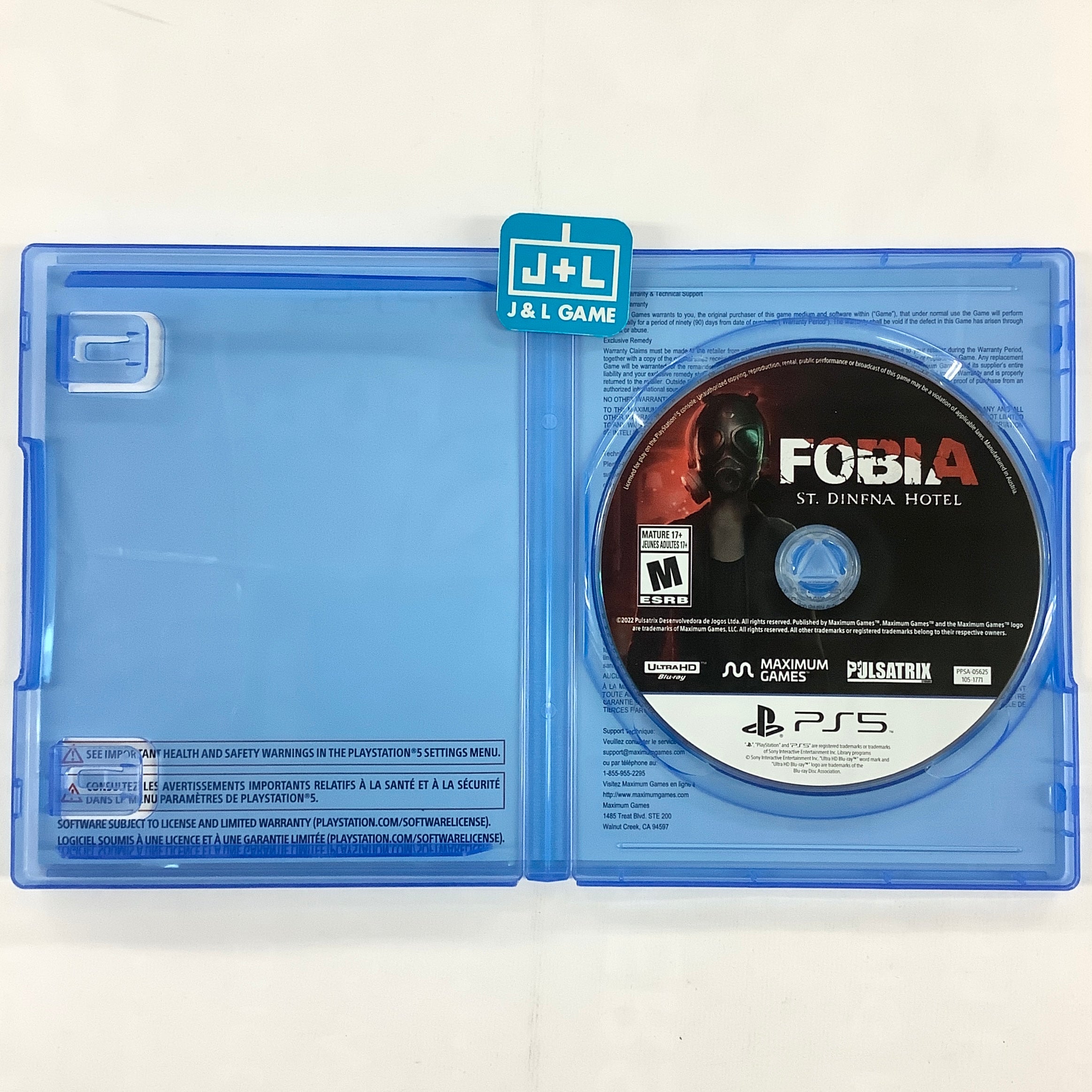 Fobia: St Dinfna Hotel - (PS5) PlayStation 5 [UNBOXING] Video Games Maximum Games   