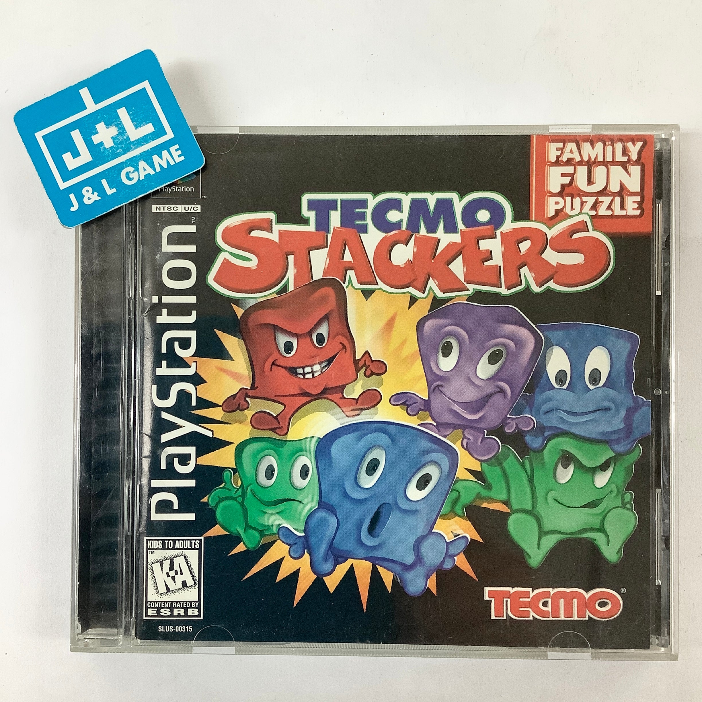 Tecmo Stackers - (PS1) PlayStation 1 [Pre-Owned] Video Games Tecmo   