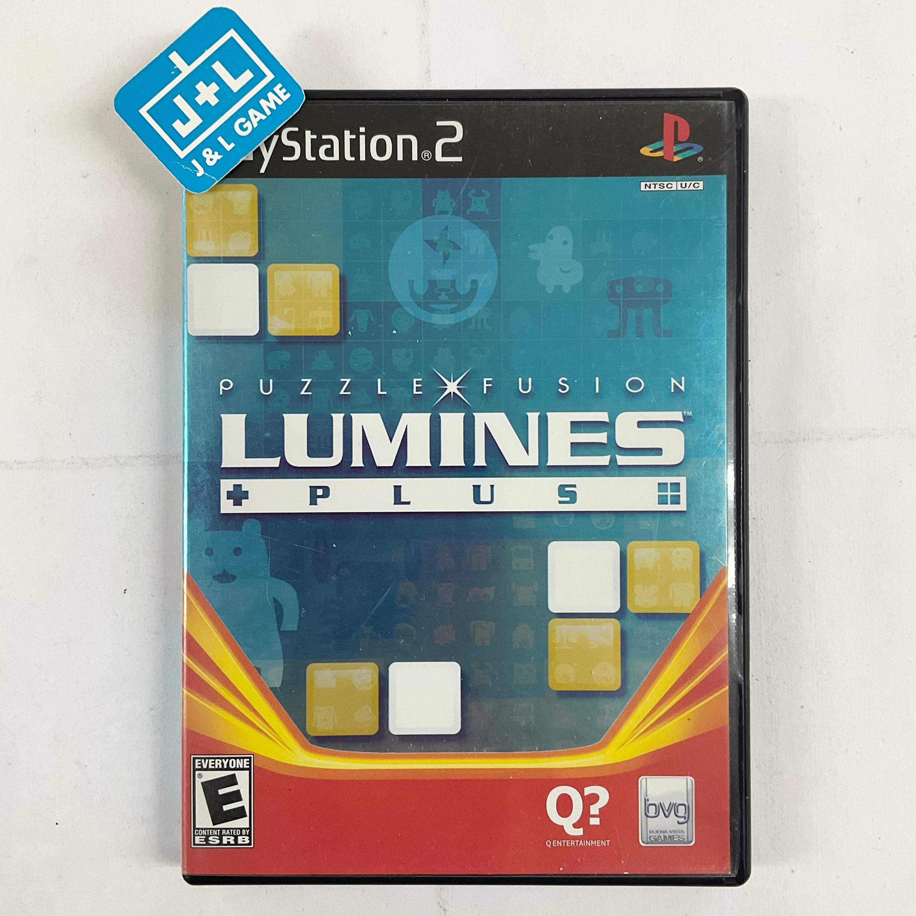 Lumines Plus - (PS2) PlayStation 2 [Pre-Owned] Video Games Buena Vista Games   