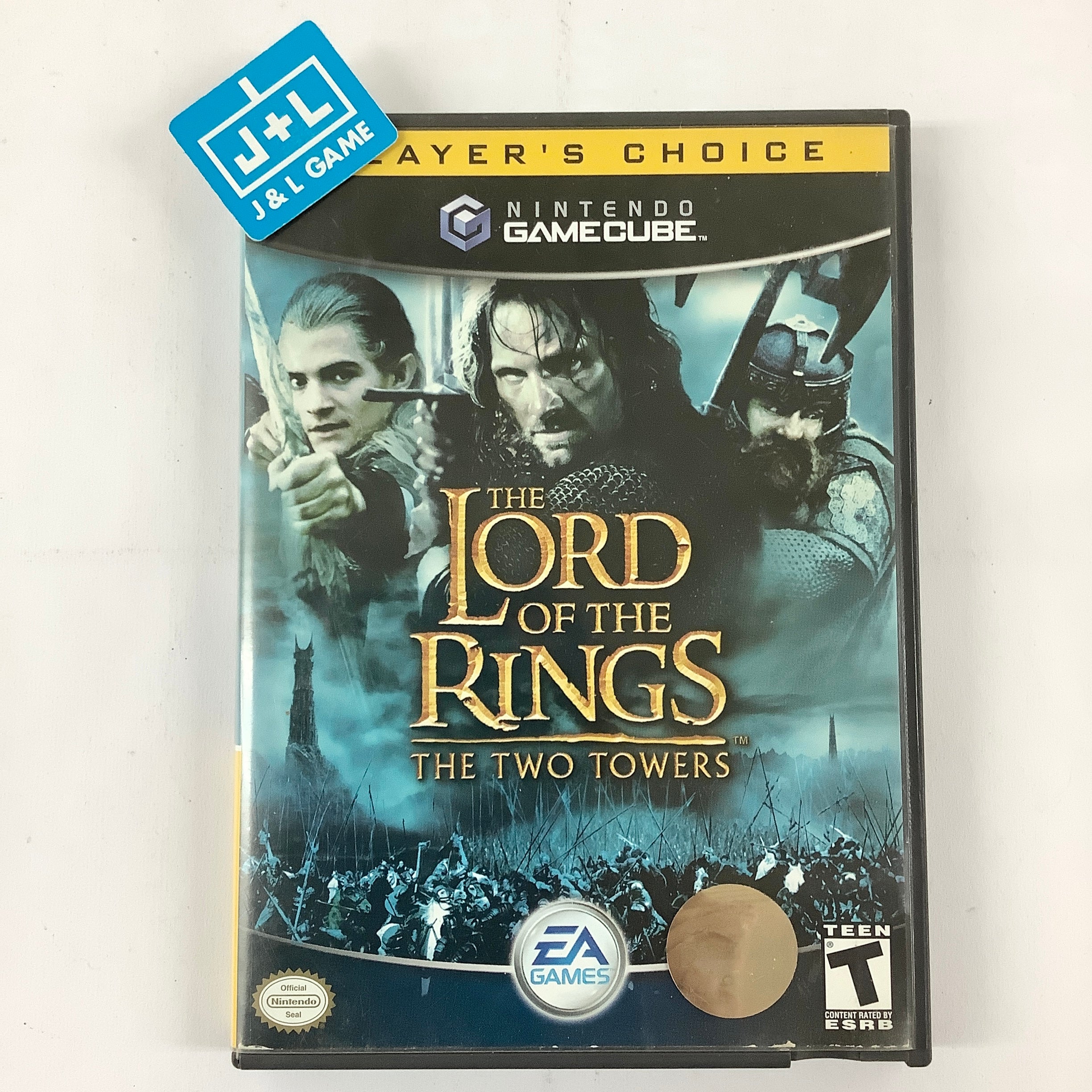 The Lord of the Rings: The Two Towers (Player's Choice) - (GC) GameCube [Pre-Owned] Video Games EA Games   