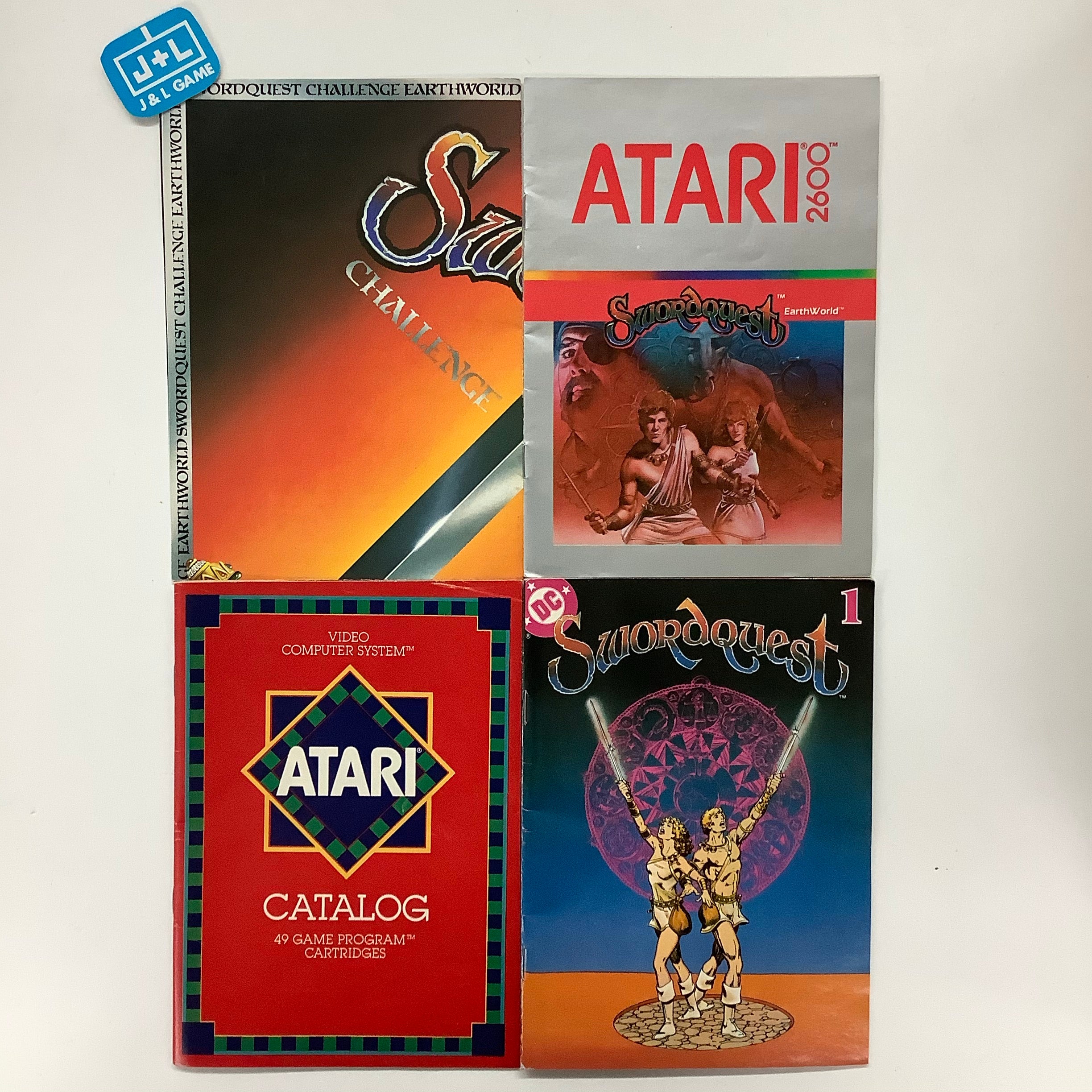 Swordquest: Earthworld - (A26) Atari 2600 [Pre-Owned] Video Games Atari Inc.   
