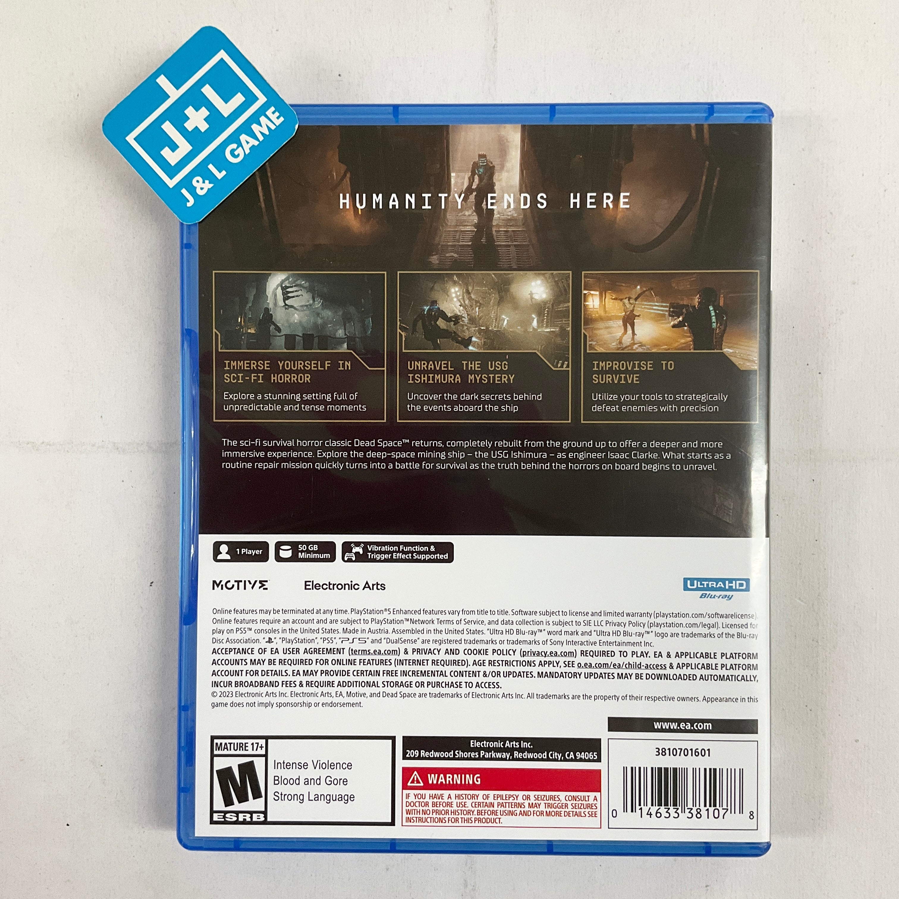 Dead Space - (PS5) PlayStation 5 [Pre-Owned] Video Games Electronic Arts   