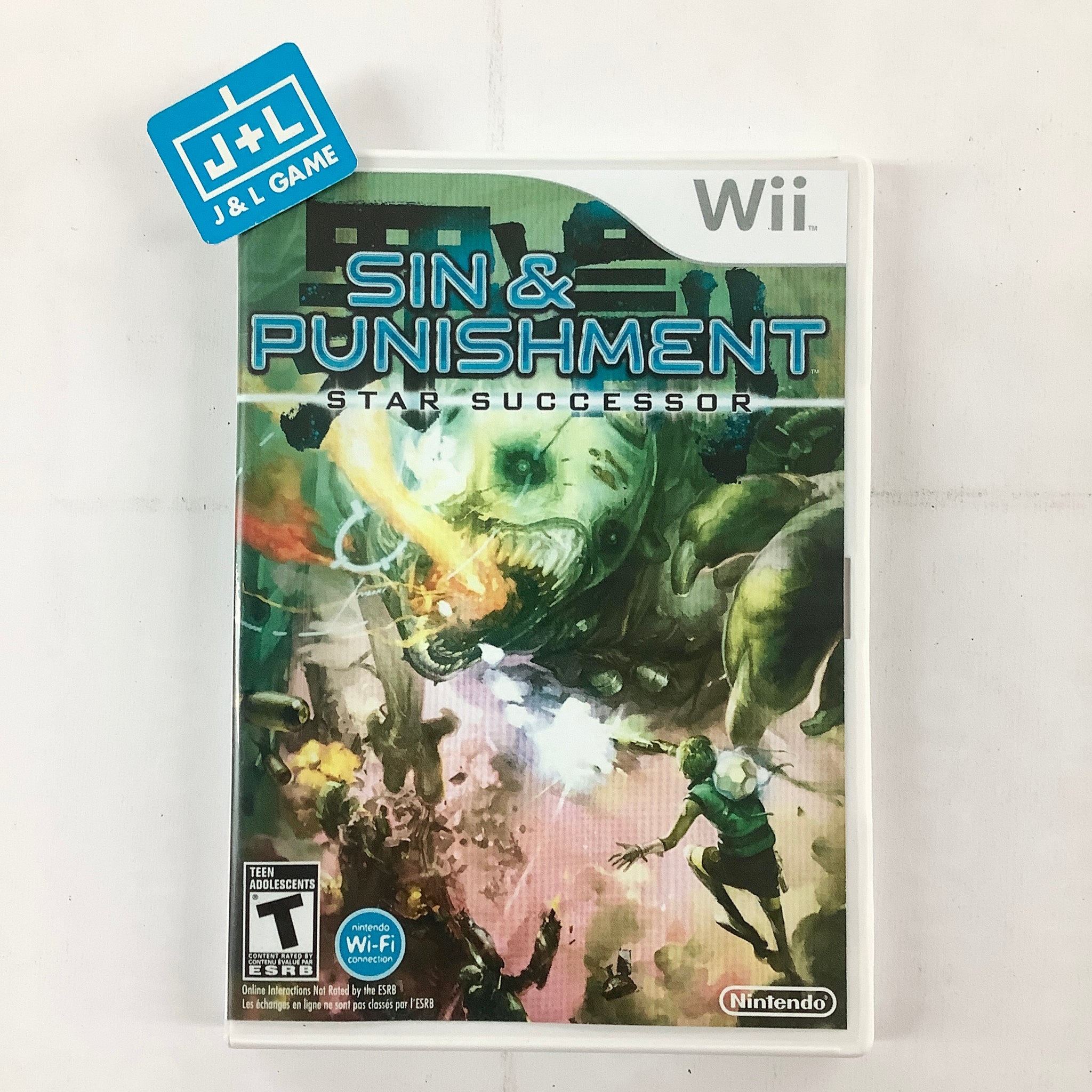 Nintendo Wii Sin And Punishment Successor Of The Skies & PAL UKV 12 For Sale Online | UK