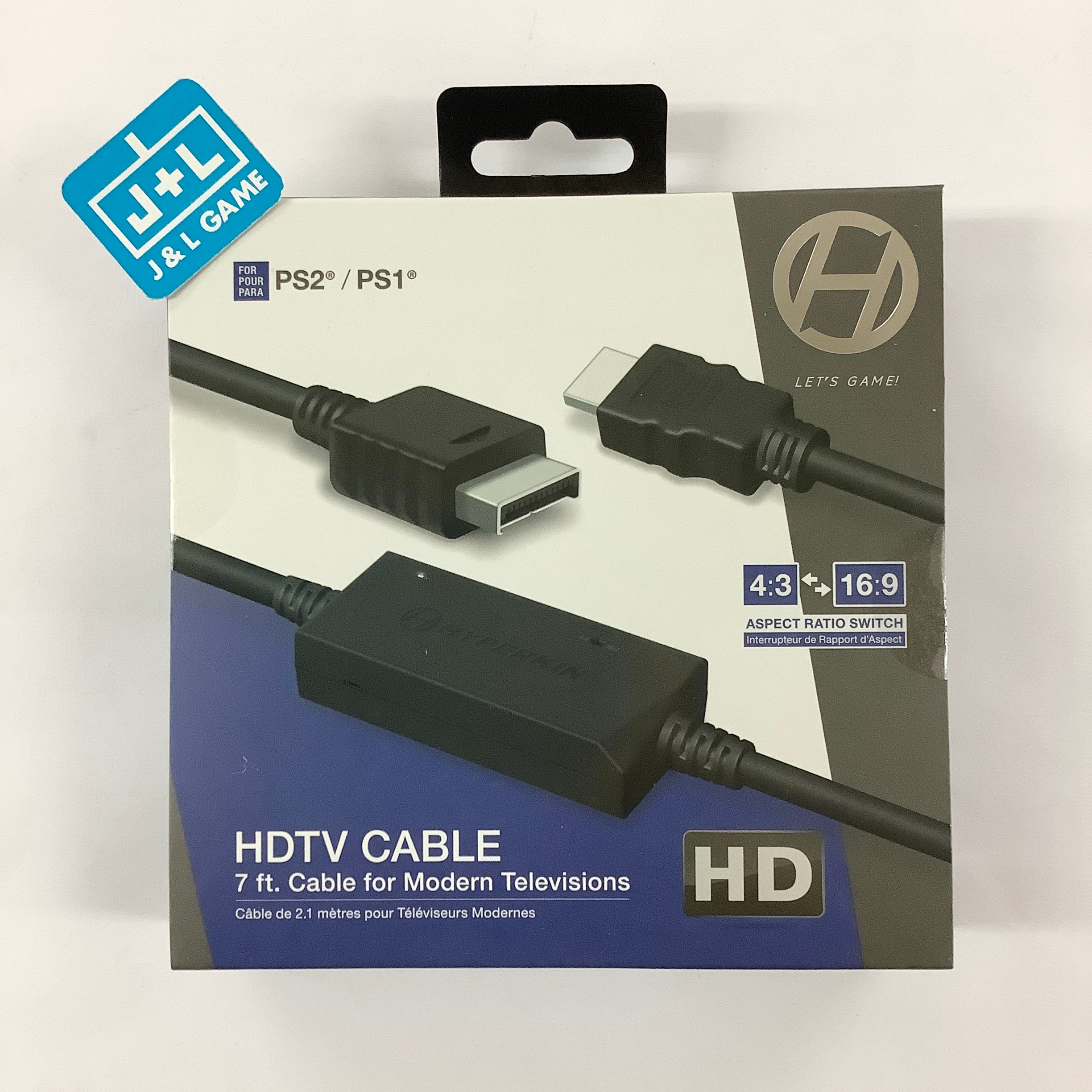 Hyperkin HDTV Cable for PlayStation 2 and PlayStation 1 - (PS2) PlayStation 2 Accessories Hyperkin   