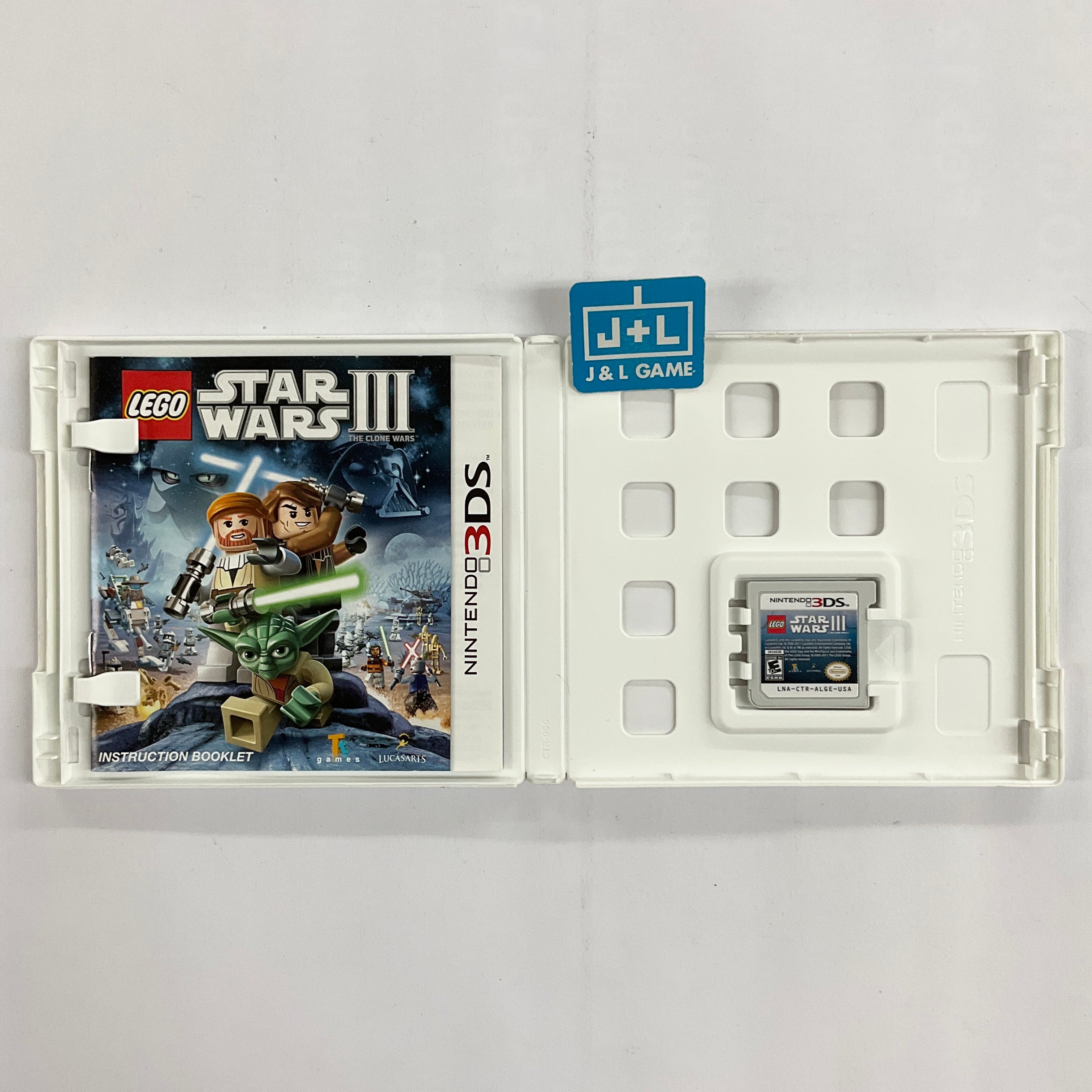 LEGO Star Wars III: The Clone Wars - Nintendo 3DS [Pre-Owned] Video Games LucasArts   