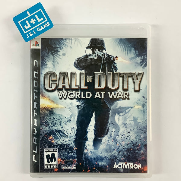 Jeu PS3 Call of Duty World at War - Jeux vidéo Jeu PS3 Call of Duty World at War - Jeux vidéo