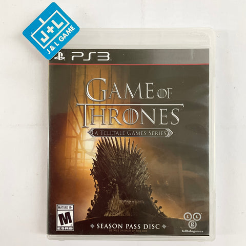 Game of Thrones - A Telltale Games Series - (PS3) PlayStation 3 [Pre-Owned] Video Games Telltale Games   